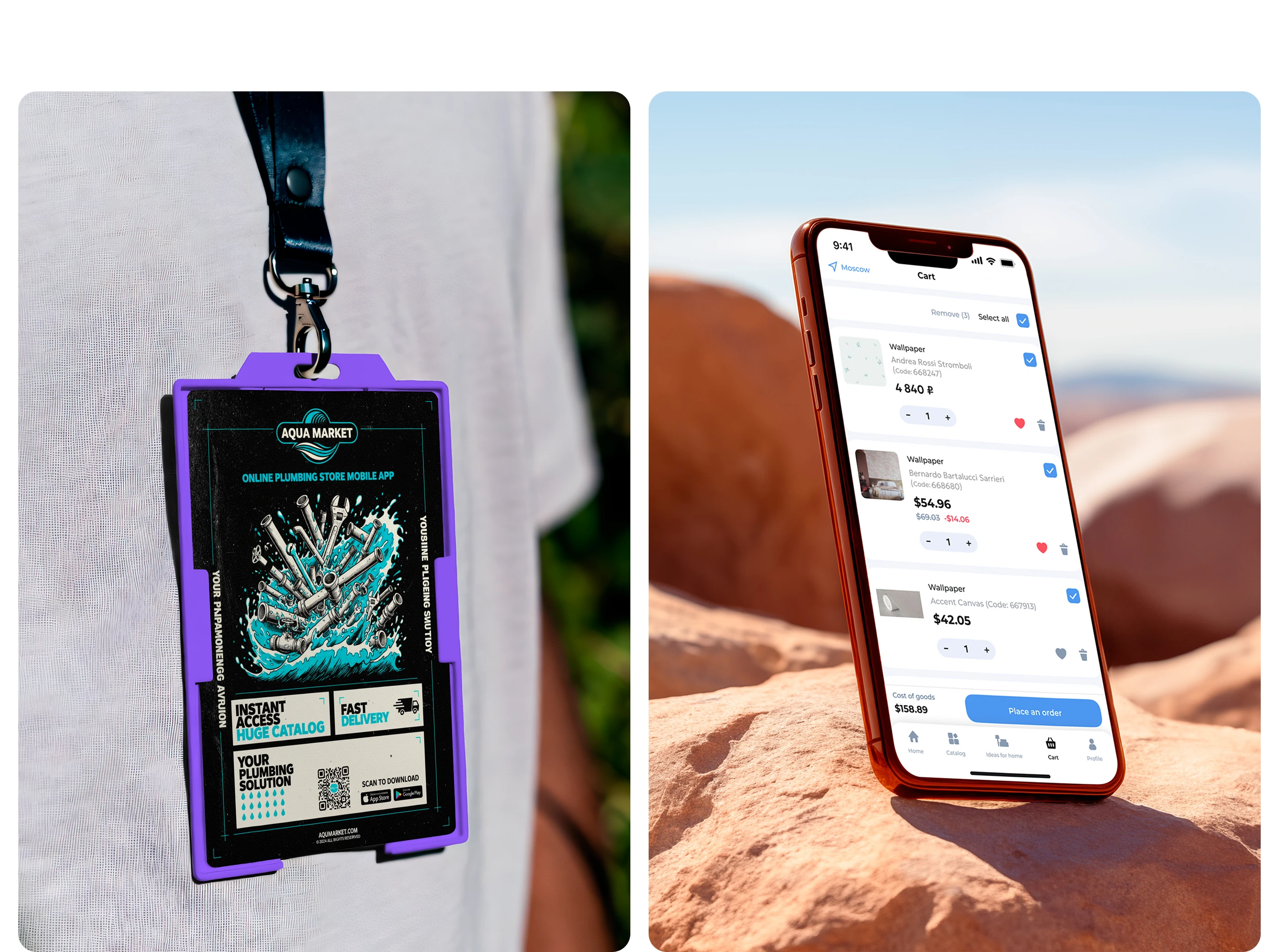 Mobile app «Aqua Market» — Изображение №17 — Интерфейсы на Dprofile