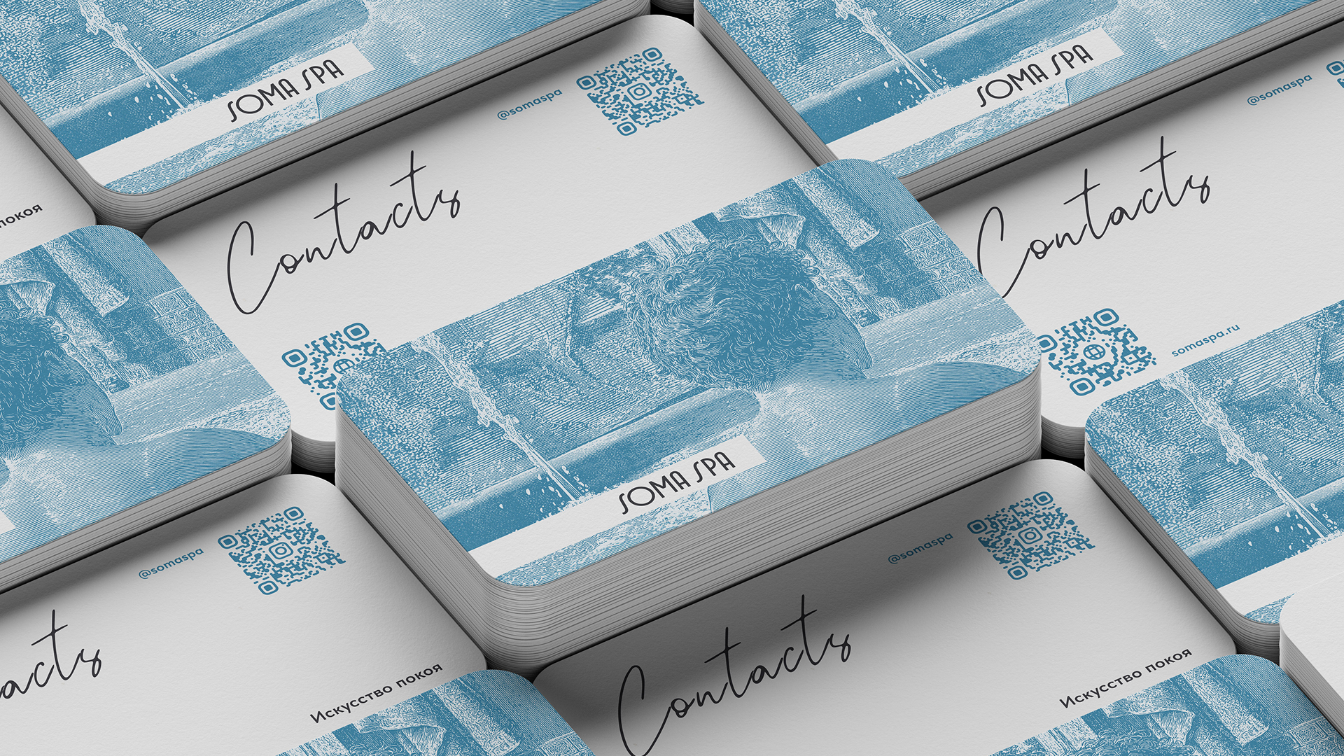 АЙДЕНТИКА СПА-САЛОНА SOMA SPA — Изображение №15 — Брендинг на Dprofile