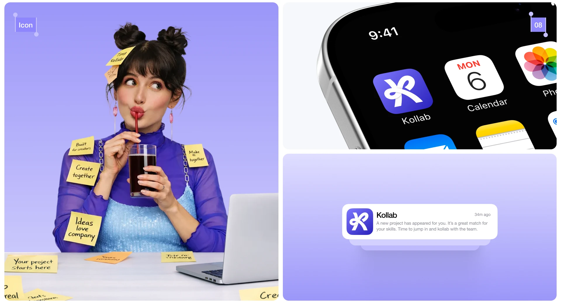 Kollab | Mobile app | Job search — Изображение №10 — Интерфейсы на Dprofile