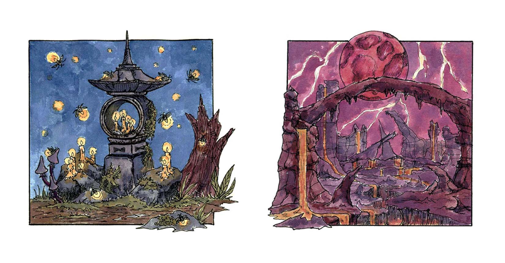 Inktober 2025: Выход за рамки — Изображение №9 — Иллюстрация, Графика на Dprofile