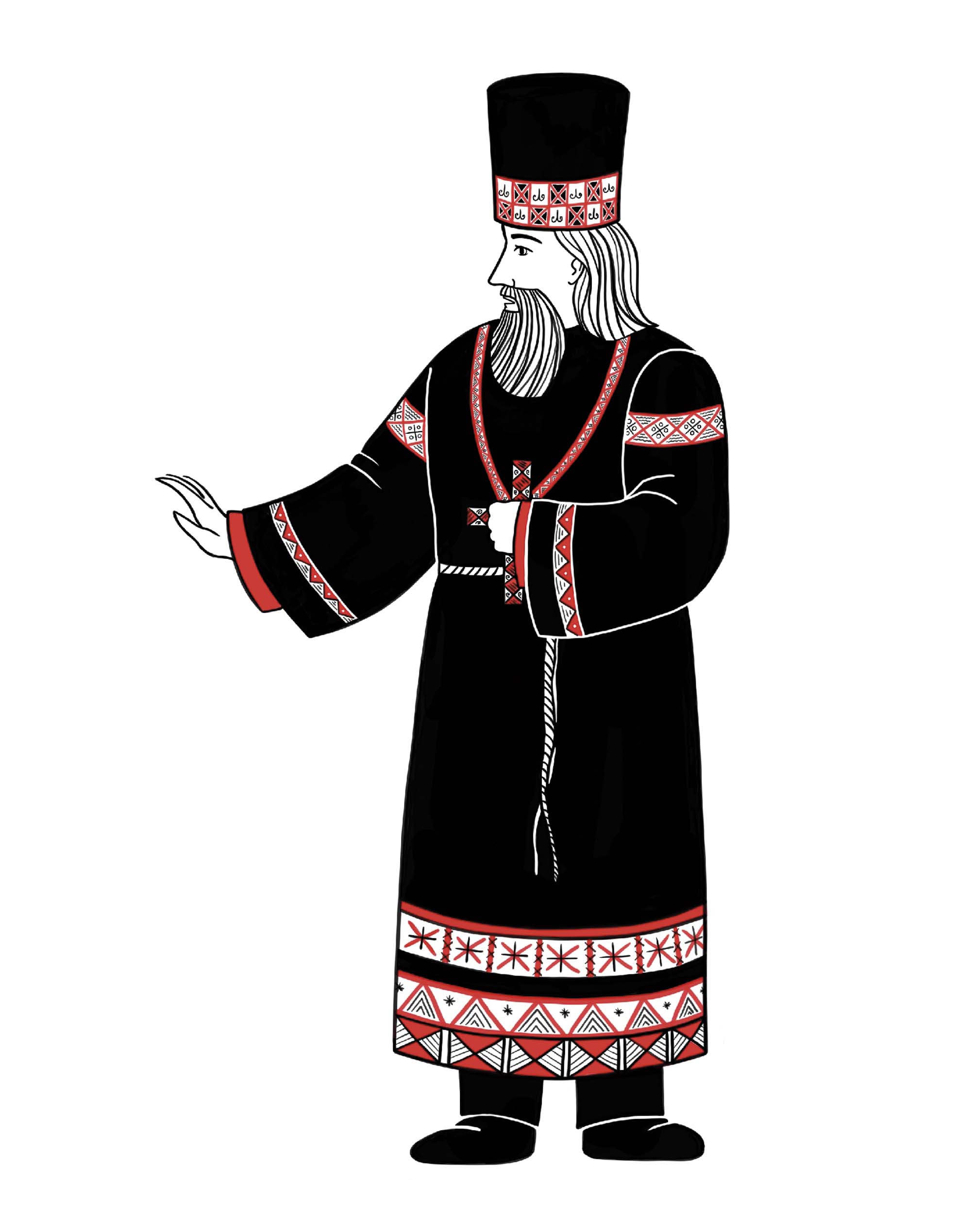 «Графика Севера: мезенская иллюстрация" — Изображение №8 — Брендинг, Графика на Dprofile
