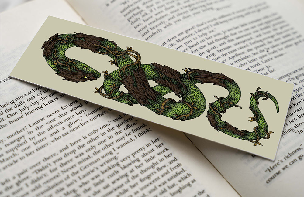 «Древесные» серия книжных закладок — Изображение №2 — Иллюстрация, Графика на Dprofile