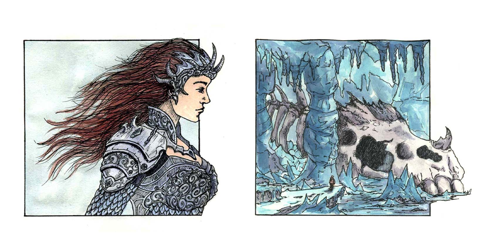 Inktober 2025: Выход за рамки — Изображение №7 — Иллюстрация, Графика на Dprofile