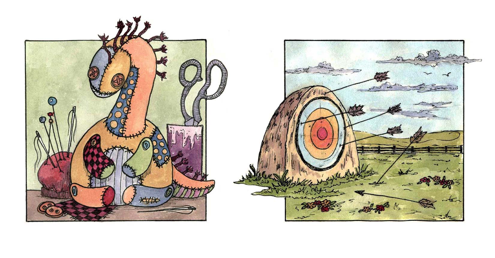 Inktober 2025: Выход за рамки — Изображение №6 — Иллюстрация, Графика на Dprofile