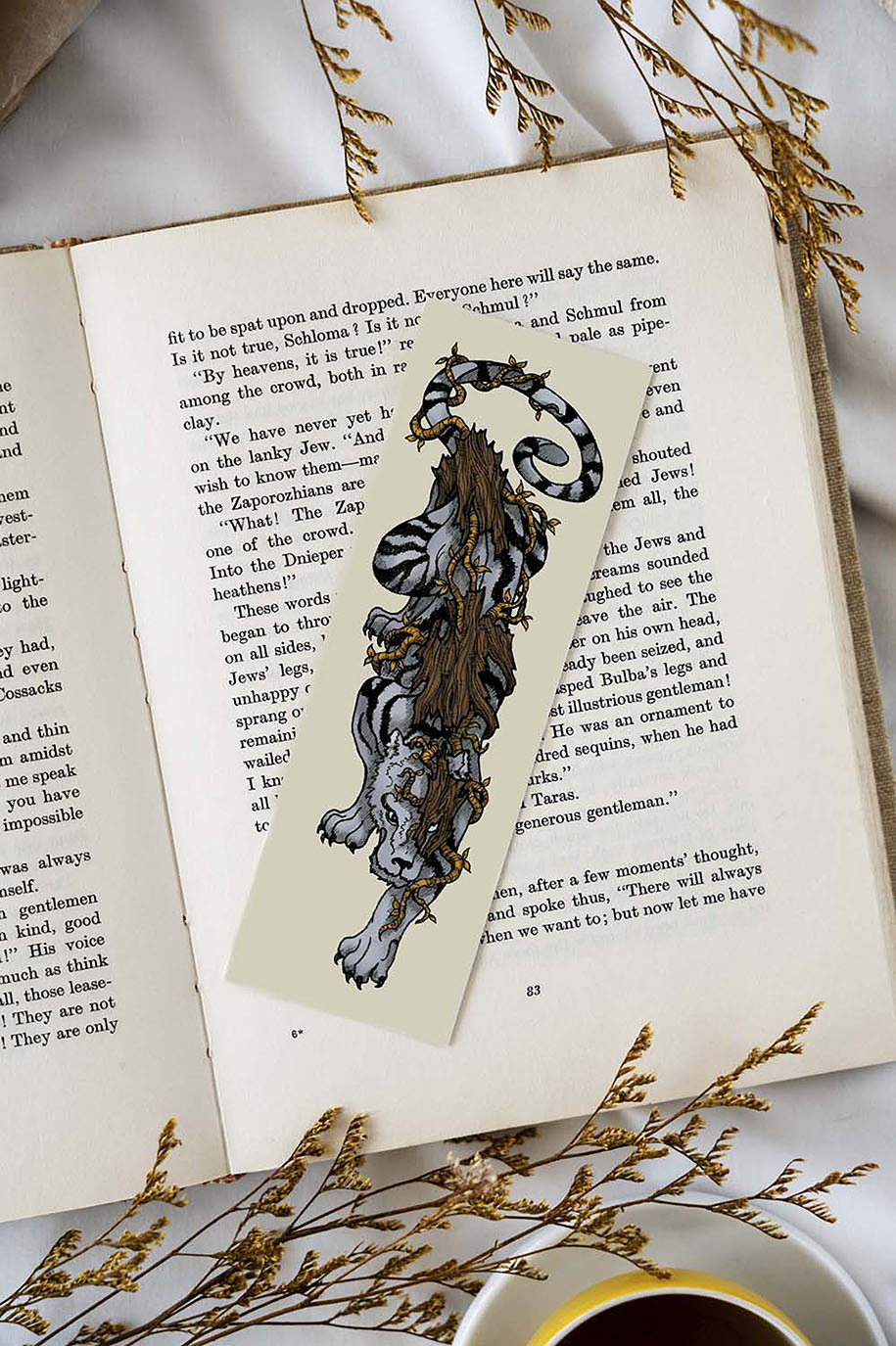 «Древесные» серия книжных закладок — Изображение №4 — Иллюстрация, Графика на Dprofile