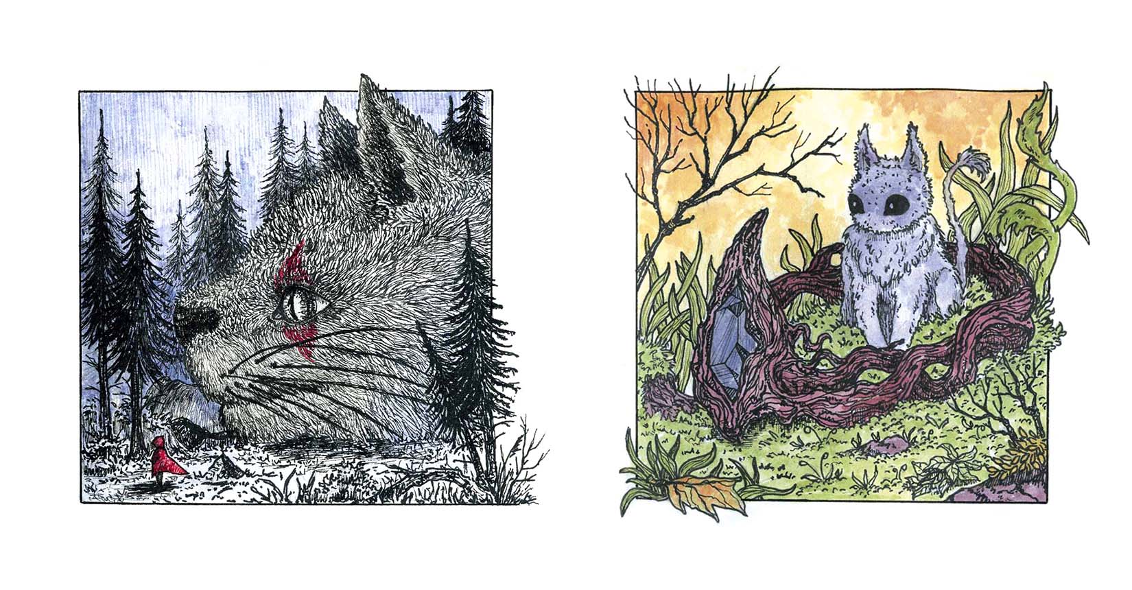 Inktober 2025: Выход за рамки — Изображение №2 — Иллюстрация, Графика на Dprofile