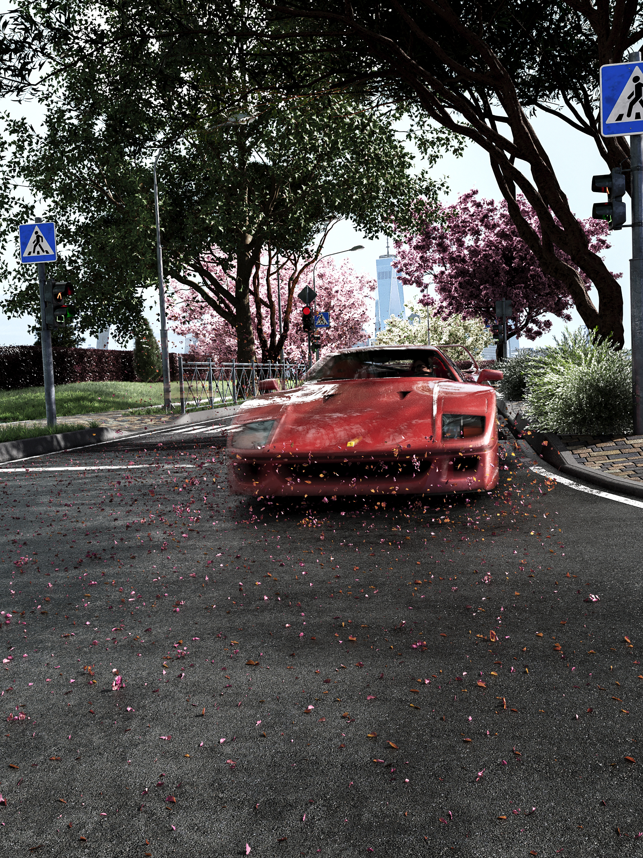 Ferrari F40 — Изображение №9 — 3D на Dprofile