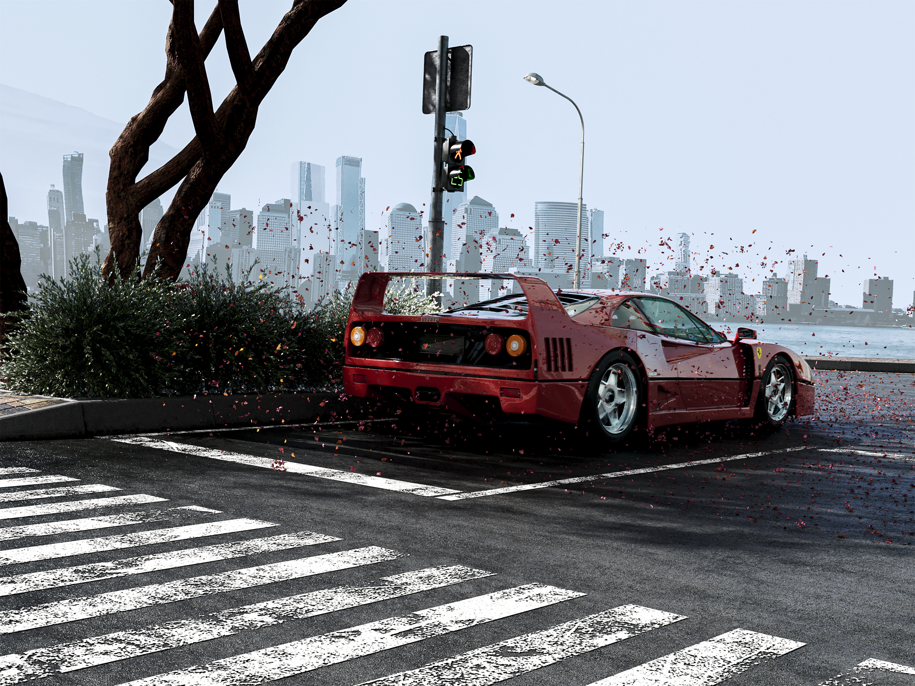 Ferrari F40 — Изображение №8 — 3D на Dprofile