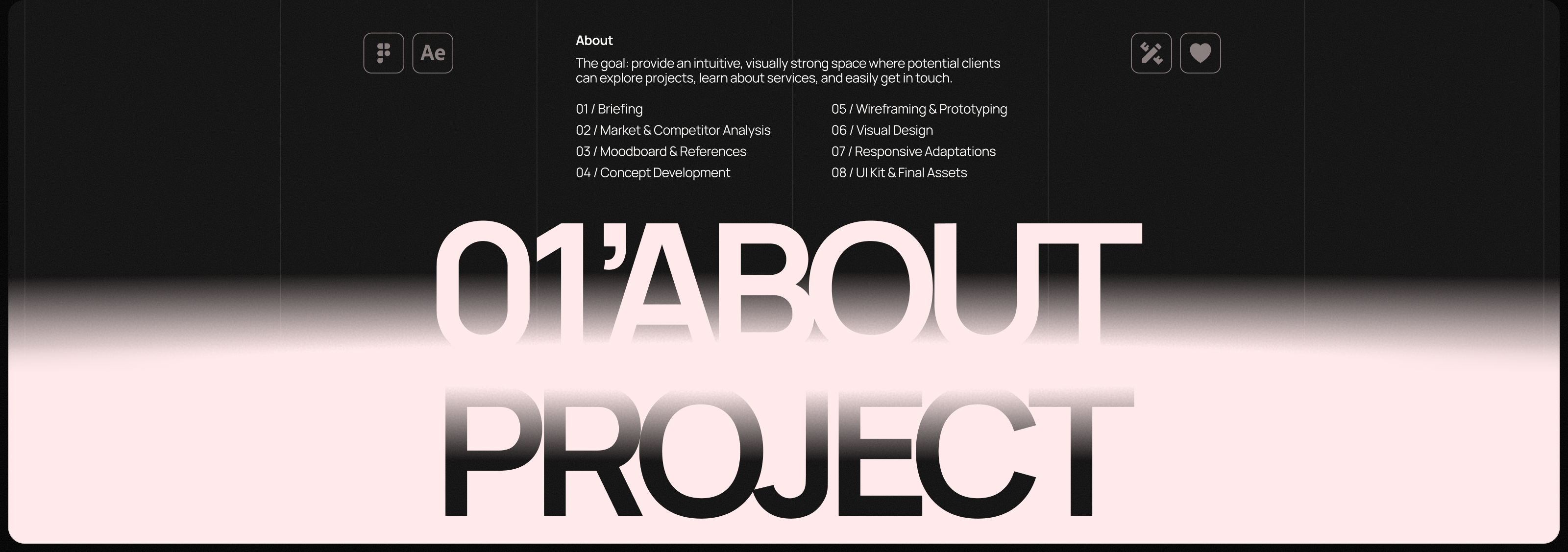 Lunary Design | Portfolio Website — Изображение №2 — Интерфейсы, Анимация на Dprofile