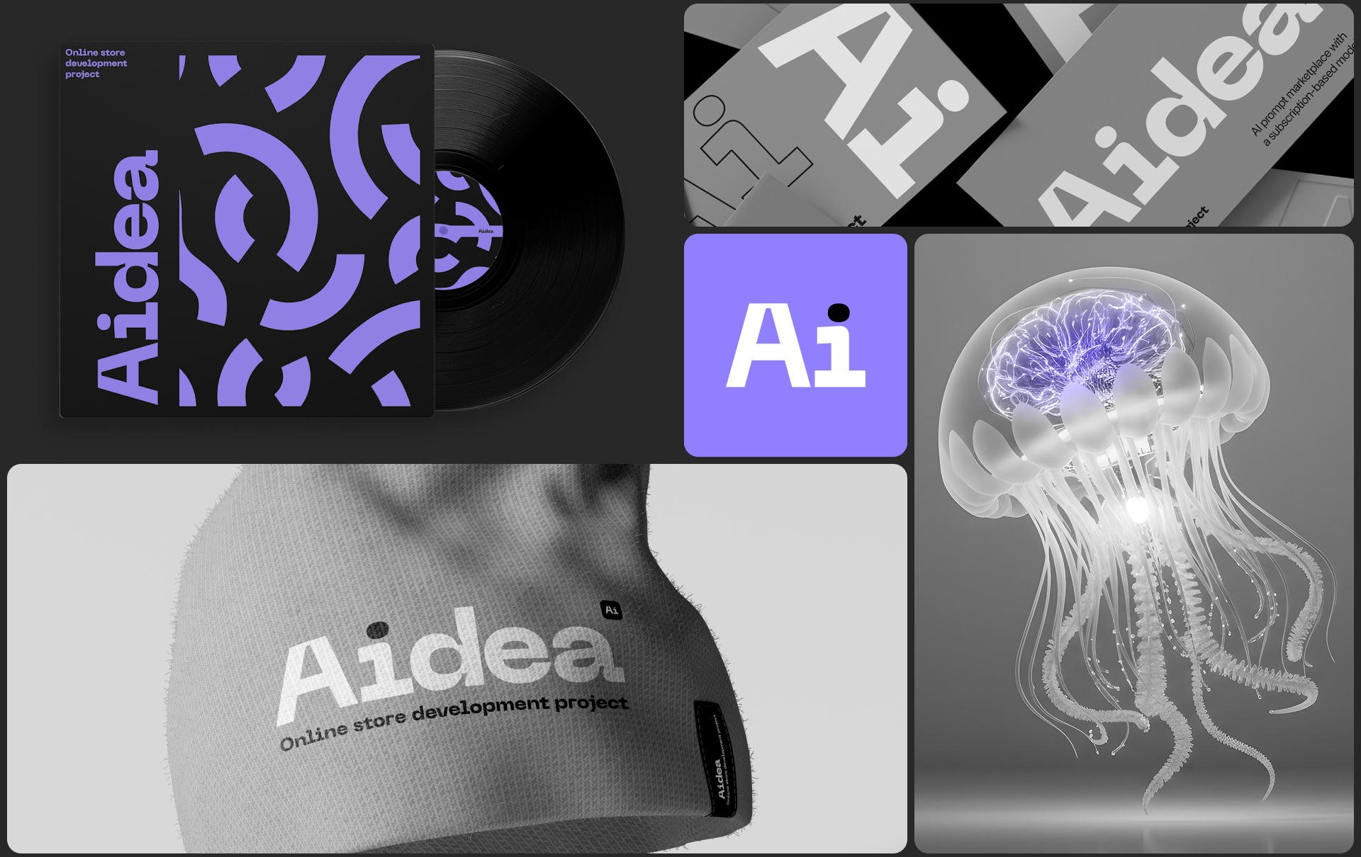 Aidea | AI Prompt Marketplace UX/UI Design — Изображение №16 — Интерфейсы на Dprofile