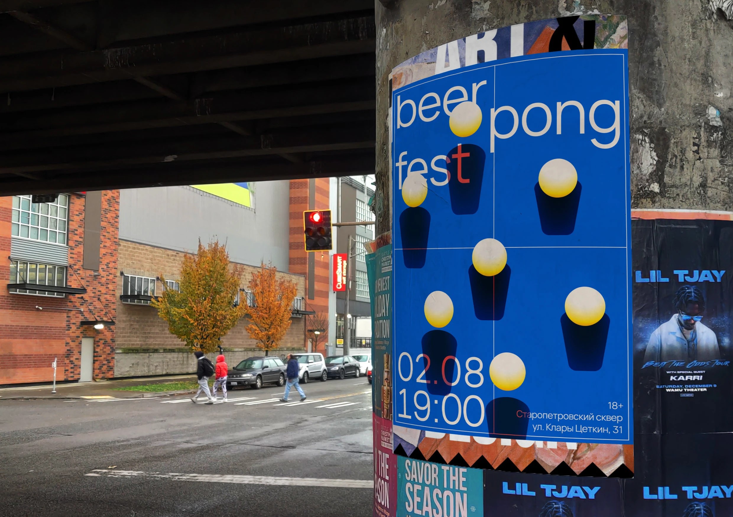 Айдентика фестиваля beer pong fest — Изображение №3 — Брендинг на Dprofile