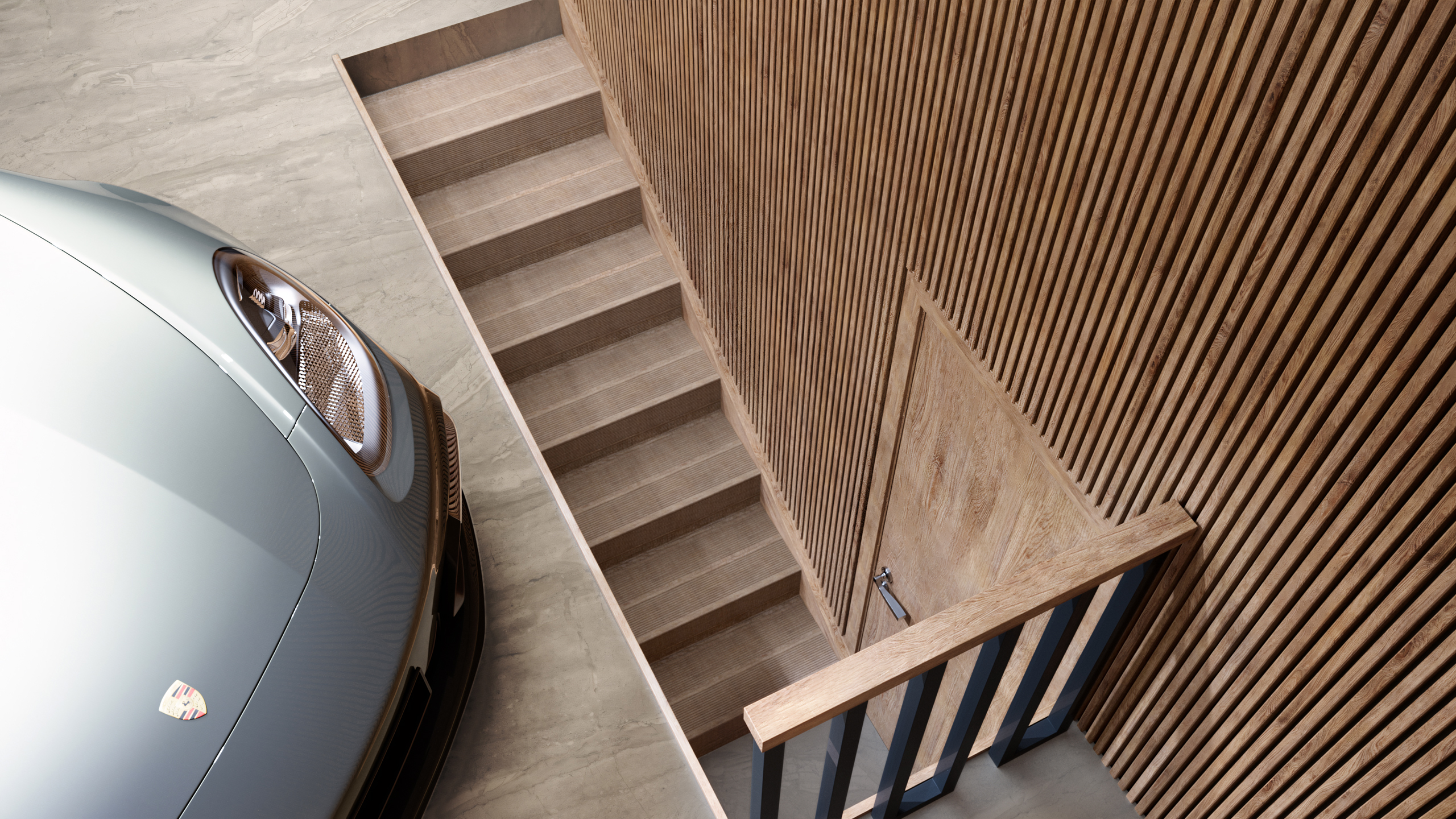 Визуализация интерьера гаража — Изображение №4 — 3D на Dprofile