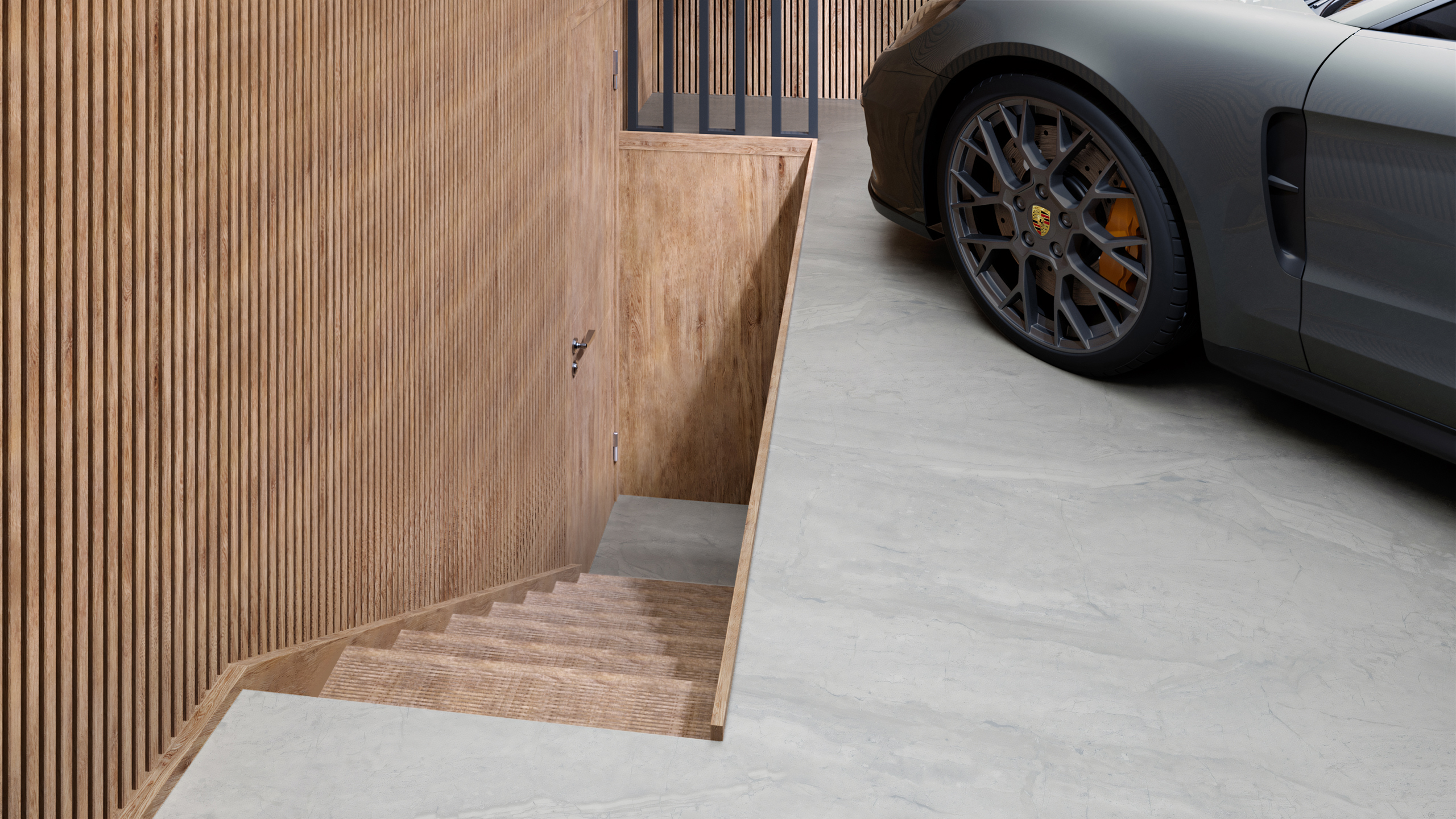 Визуализация интерьера гаража — Изображение №3 — 3D на Dprofile