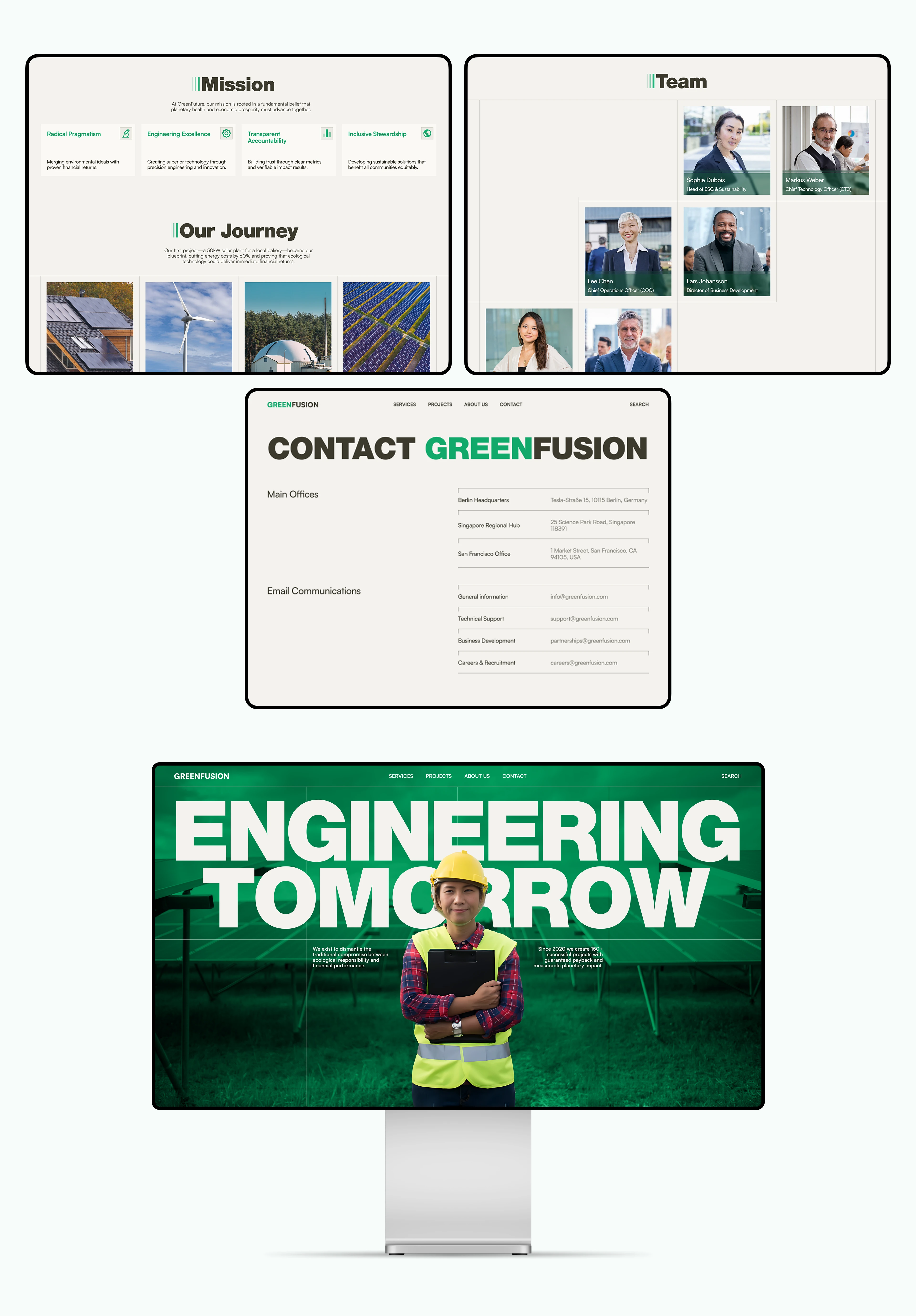 GREENFUSION | Corporate Website — Изображение №8 — Интерфейсы на Dprofile
