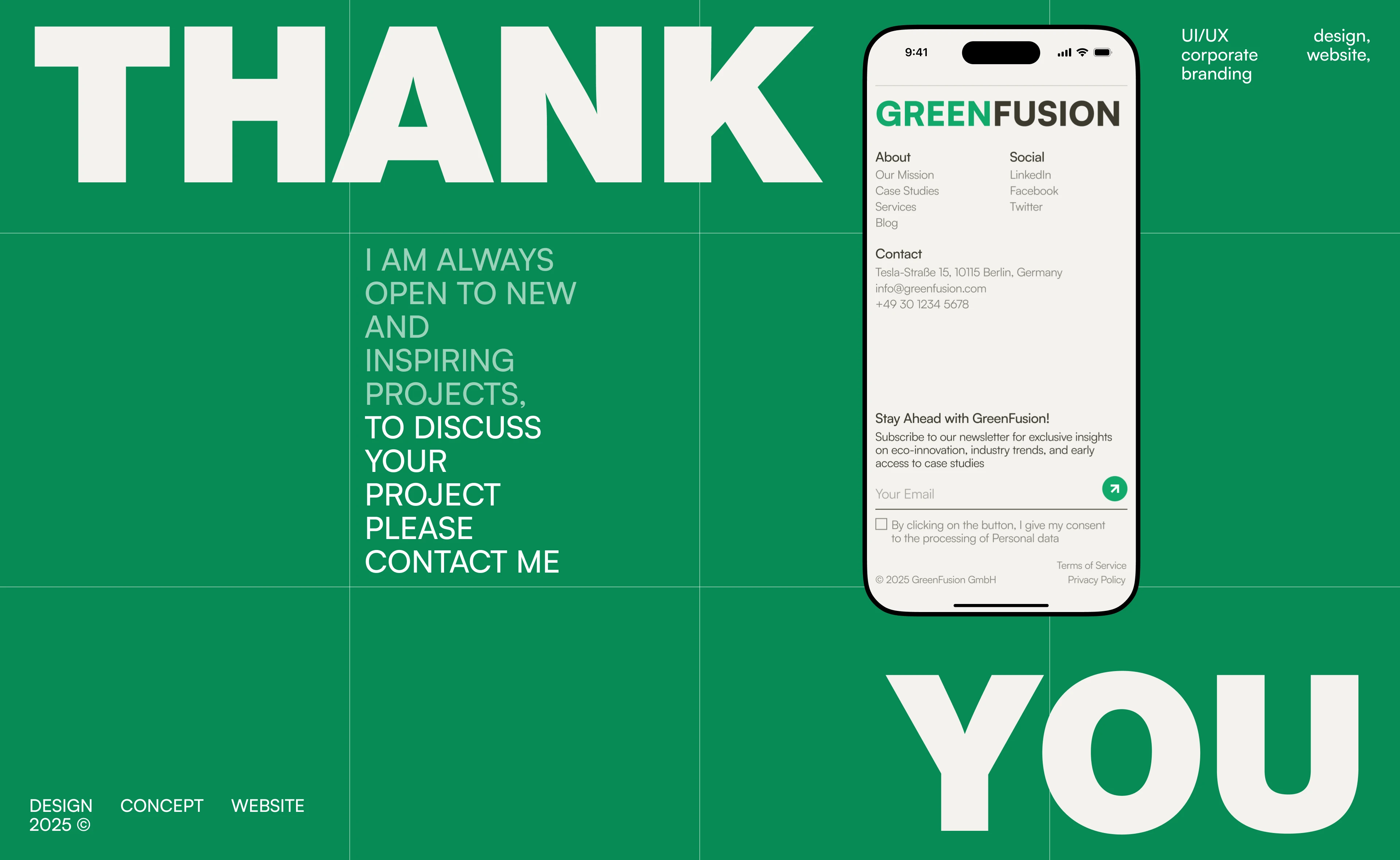 GREENFUSION | Corporate Website — Изображение №10 — Интерфейсы на Dprofile