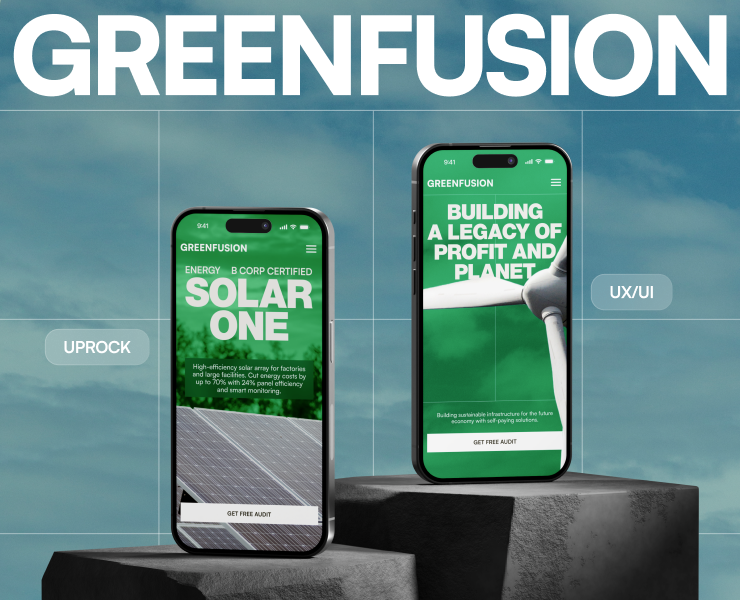 GREENFUSION | Corporate Website — Интерфейсы на Dprofile