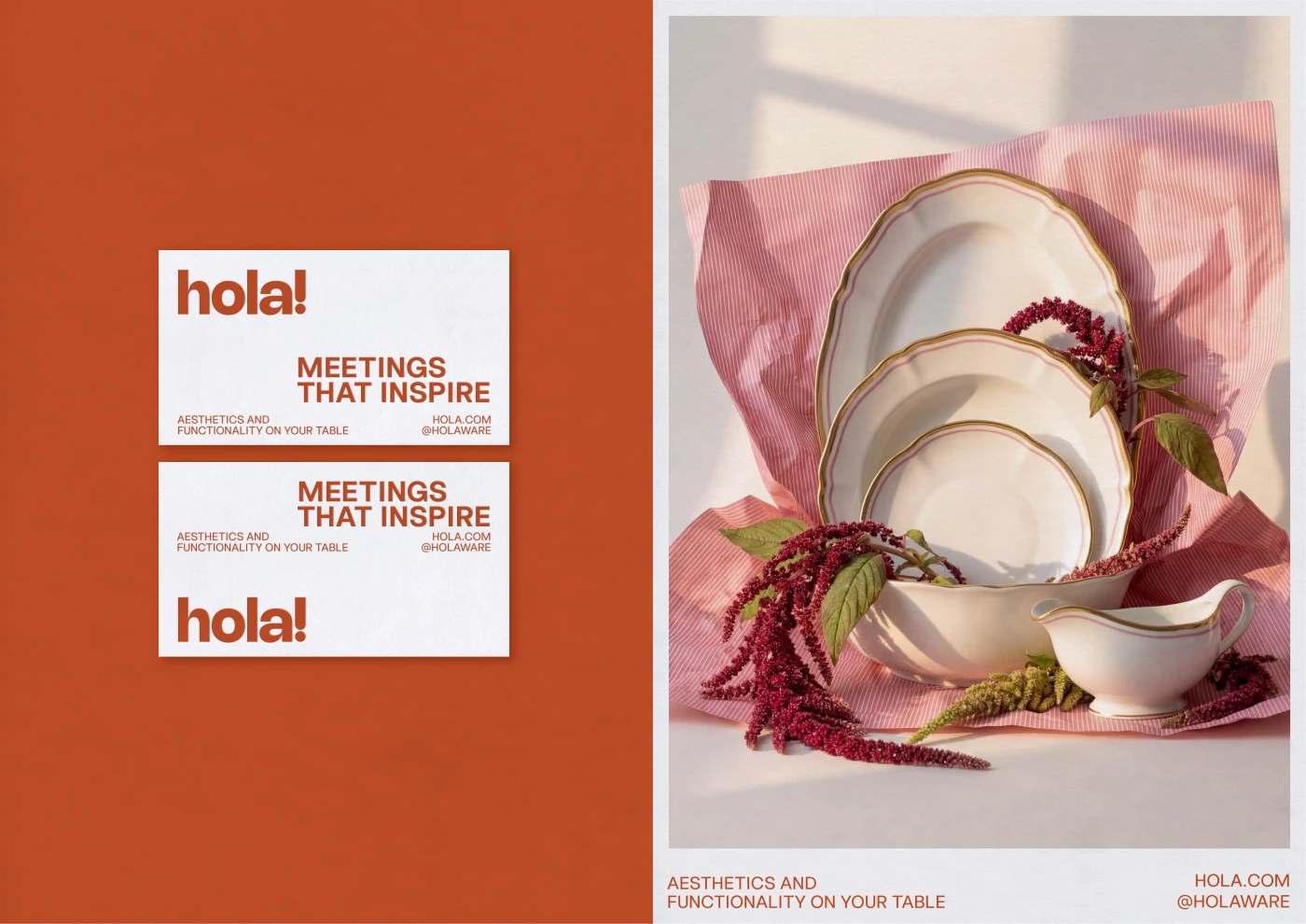 hola! brand identity / логотип / фирменный стиль — Изображение №2 — Брендинг на Dprofile