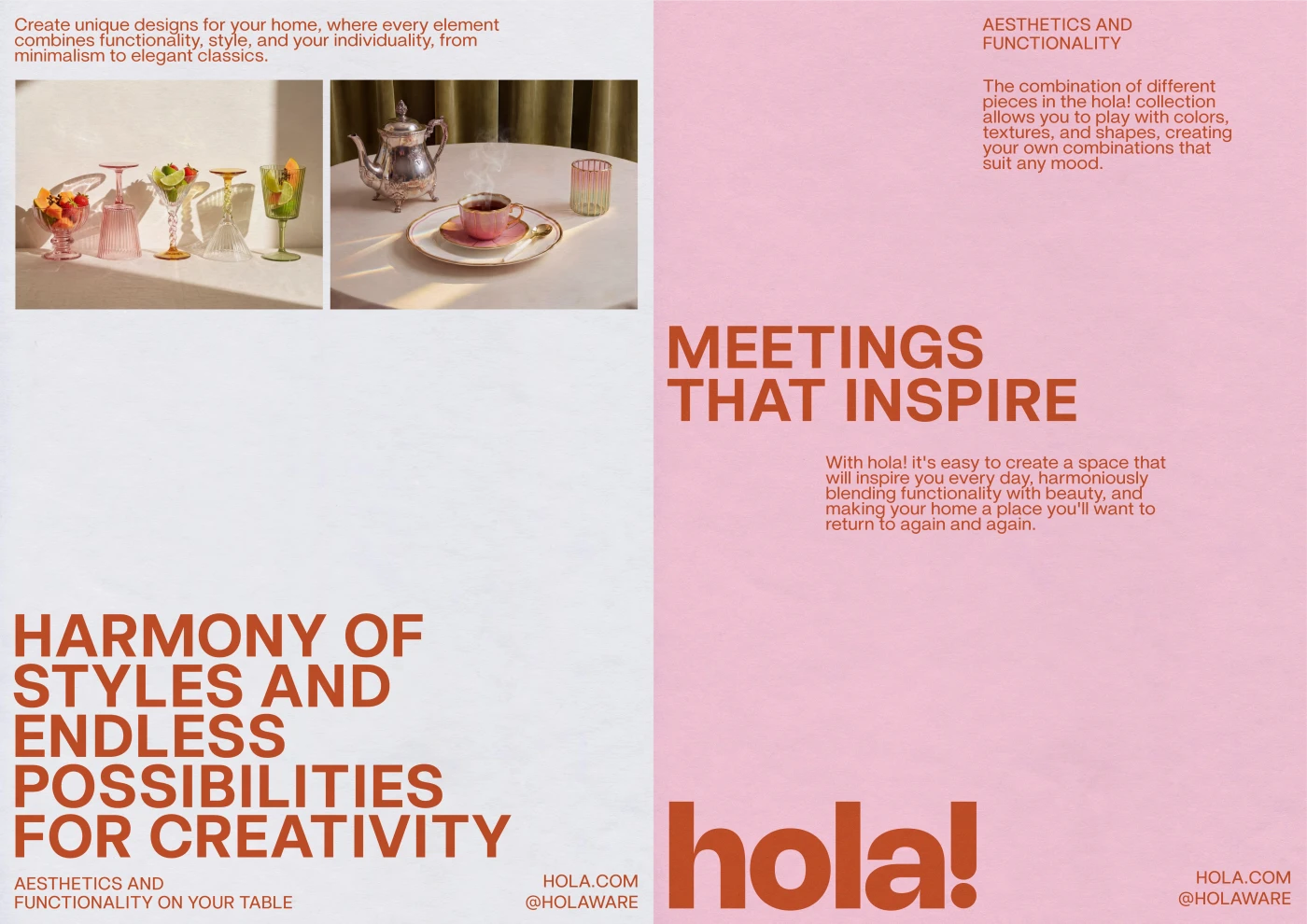 hola! brand identity / логотип / фирменный стиль — Изображение №4 — Брендинг на Dprofile