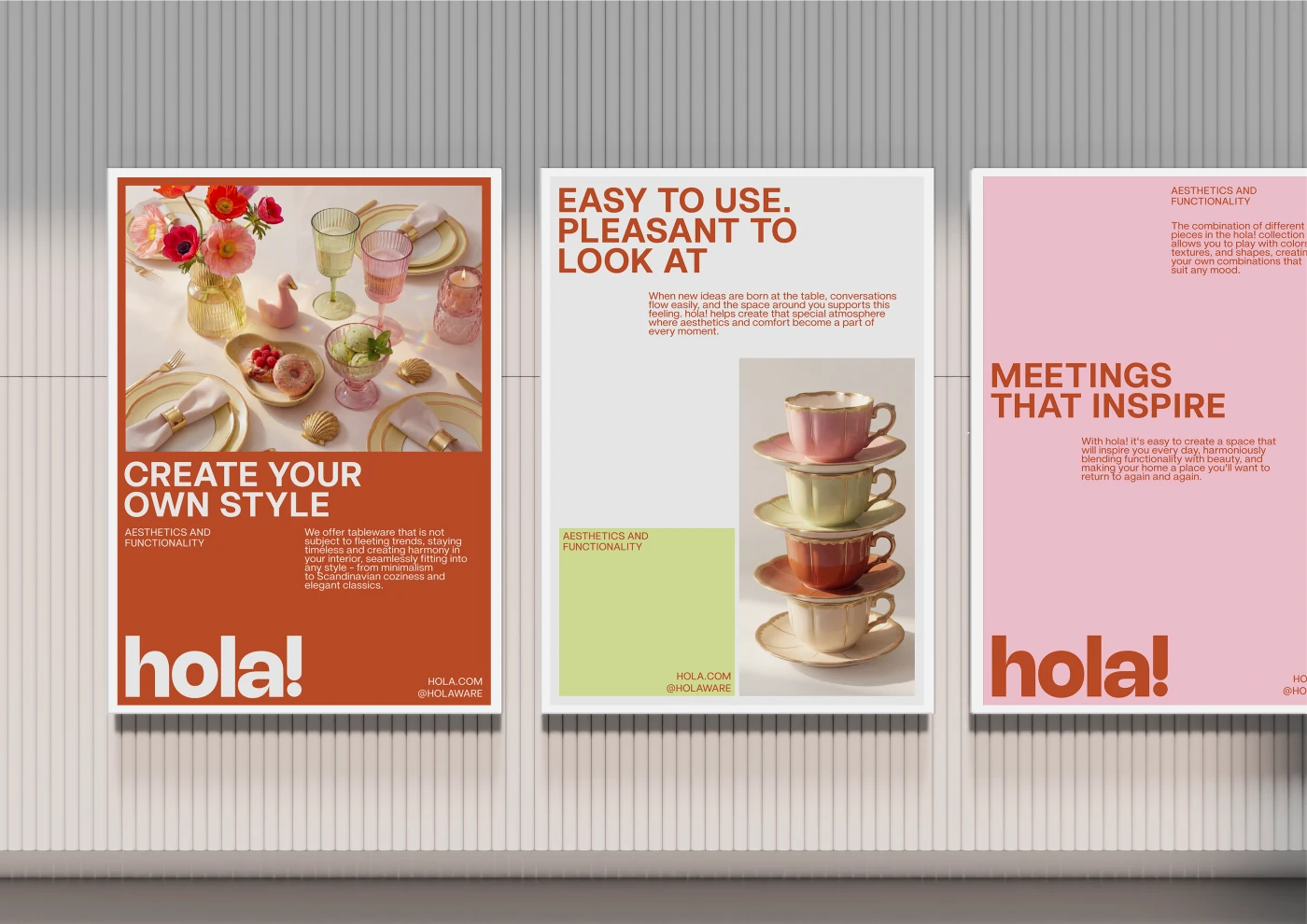 hola! brand identity / логотип / фирменный стиль — Изображение №16 — Брендинг на Dprofile