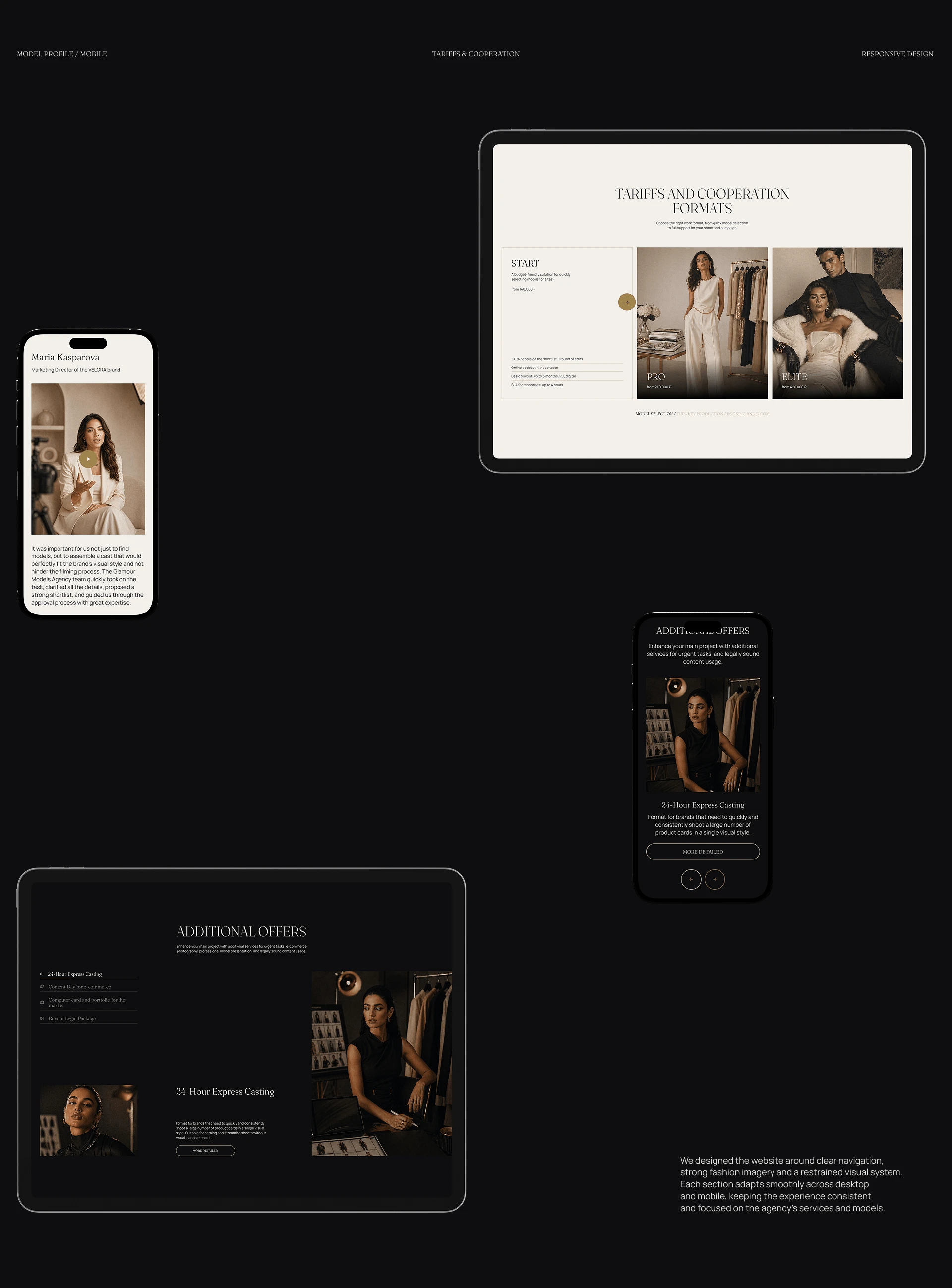 Glamour — Изображение №15 — Интерфейсы, Брендинг на Dprofile