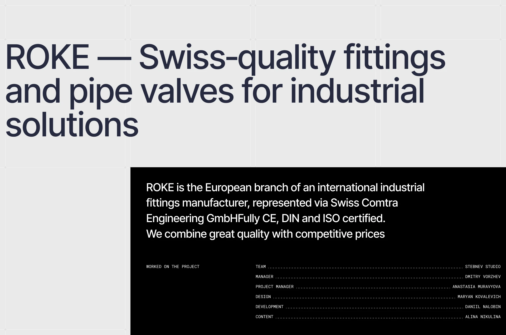 ROKE Swiss — Изображение №2 — Интерфейсы, 3D на Dprofile