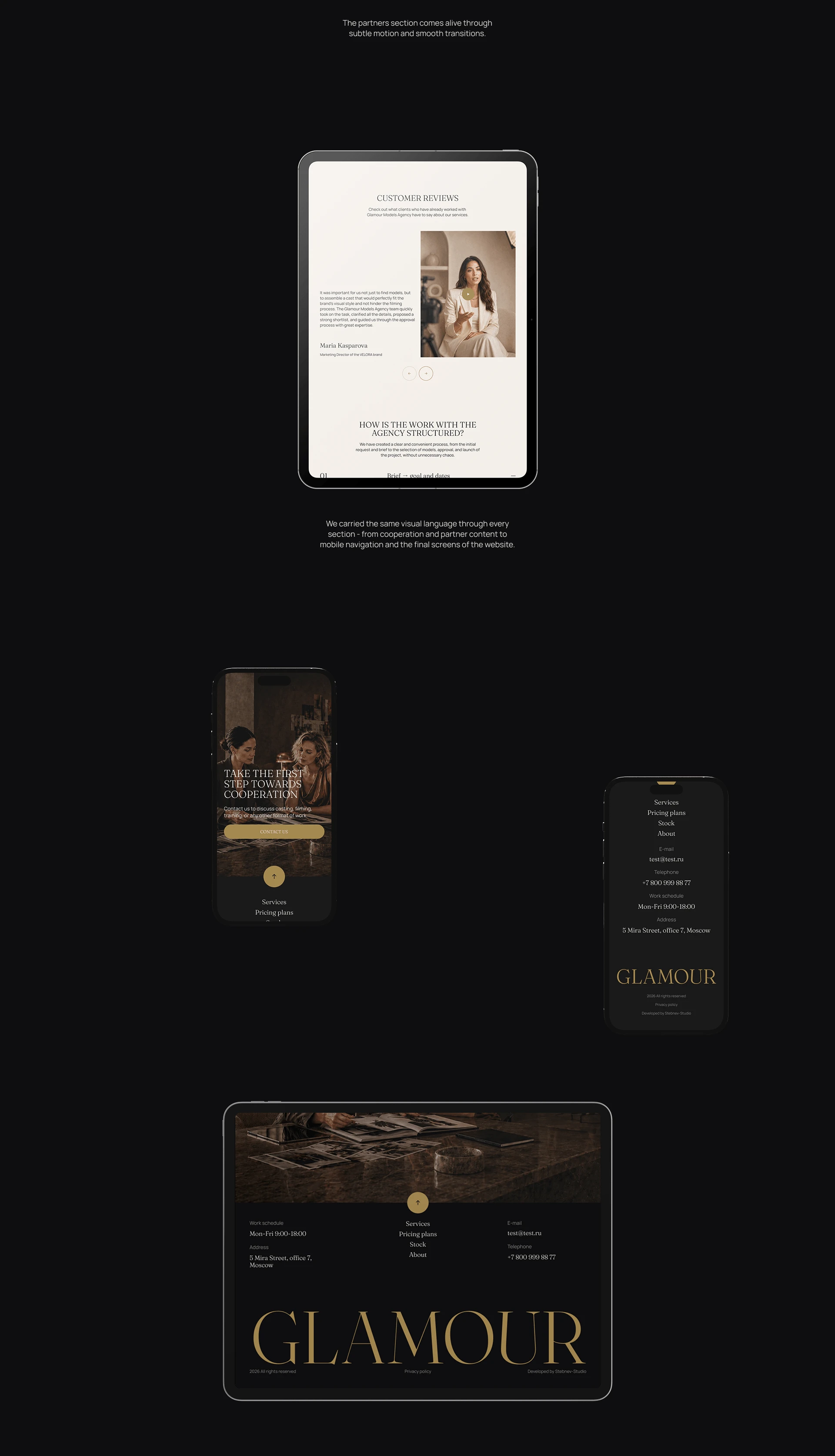 Glamour — Изображение №22 — Интерфейсы, Брендинг на Dprofile