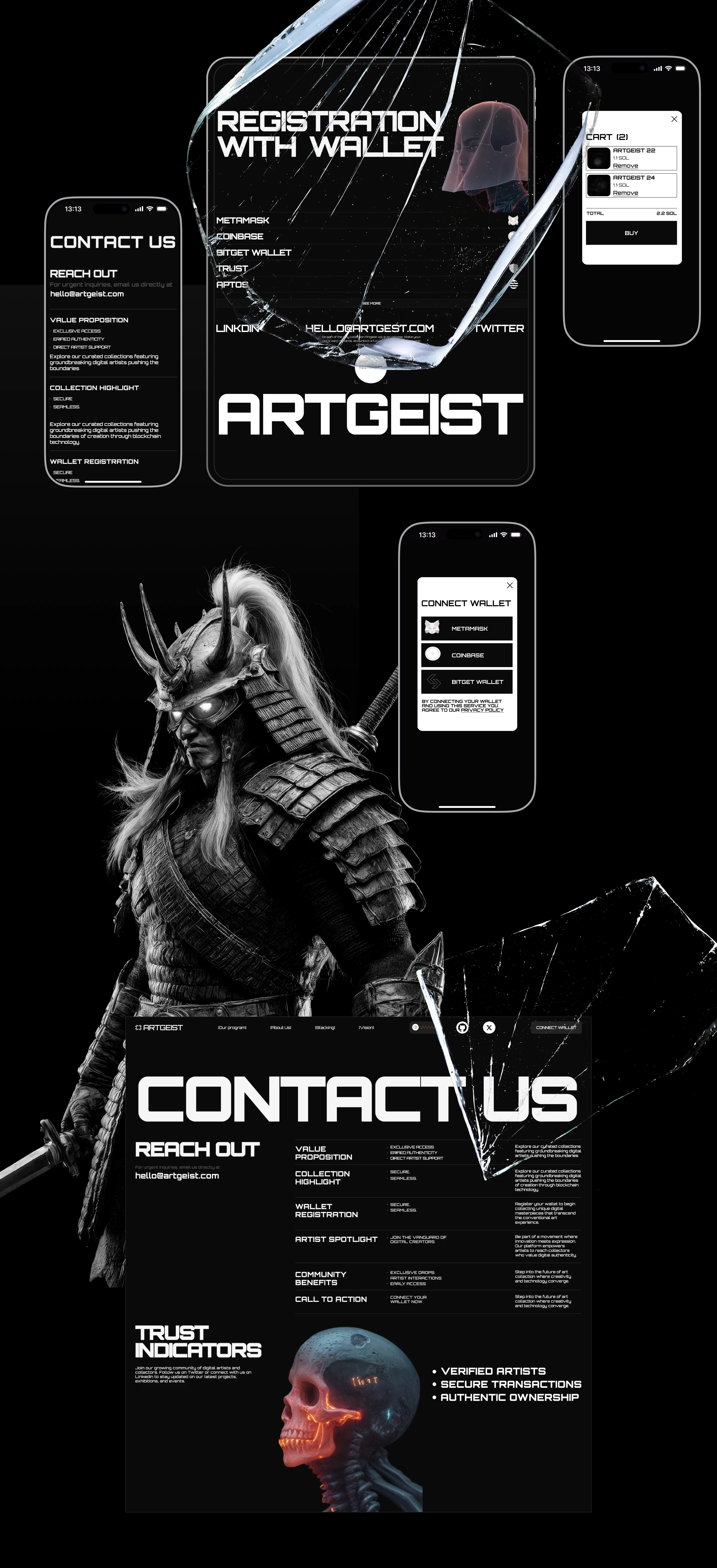 Artgeist | Commercial Project — Изображение №5 — Интерфейсы, 3D на Dprofile