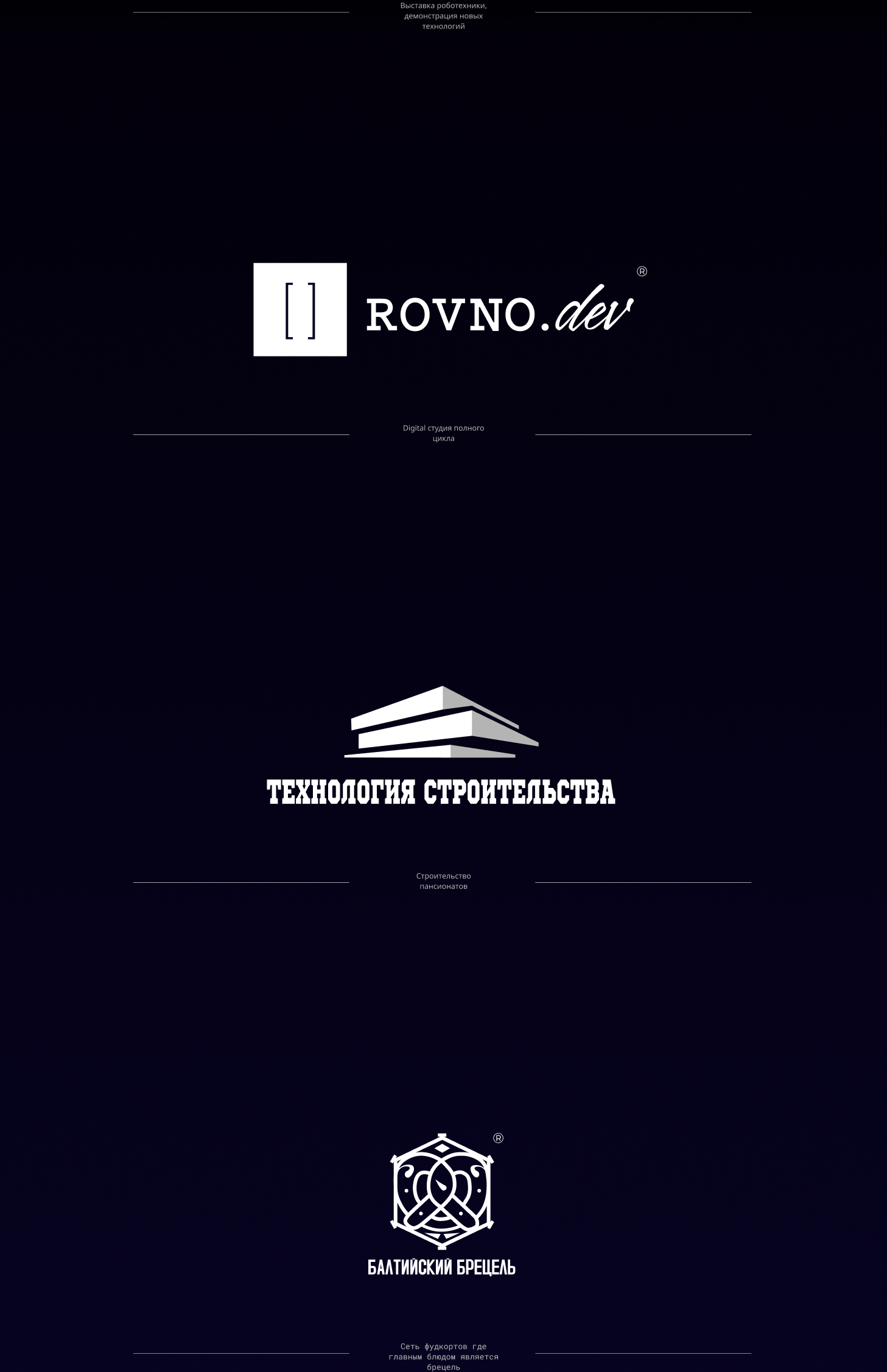 Логофолио 2025 — Изображение №2 — Брендинг, Графика на Dprofile