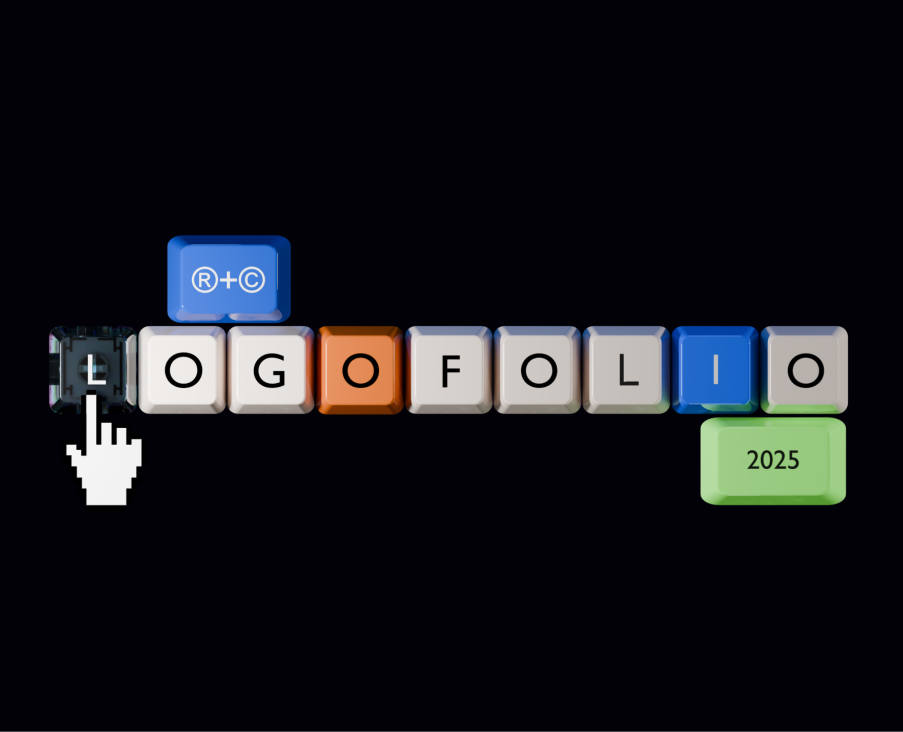 Логофолио 2025 — Брендинг, Графика на Dprofile