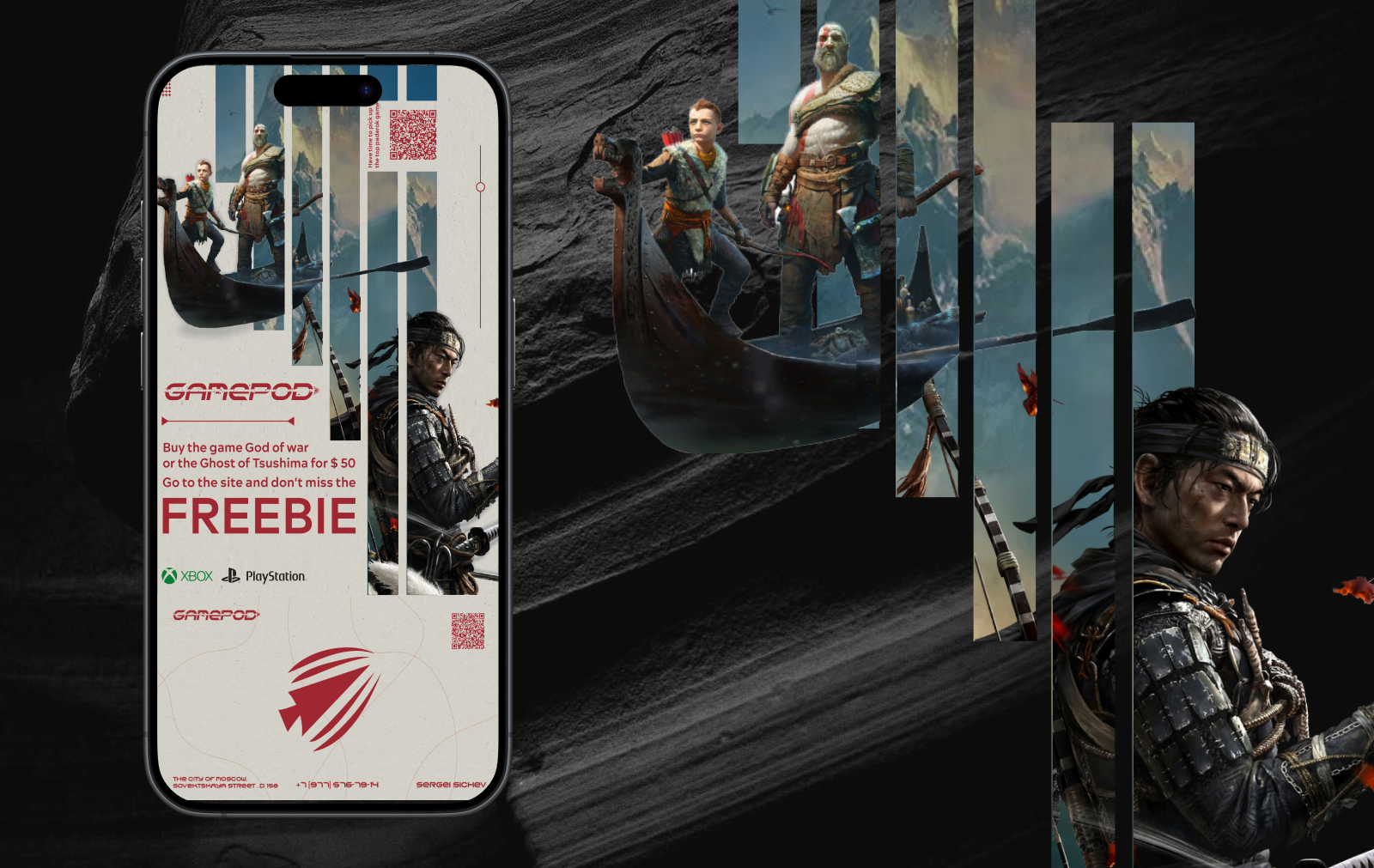 Лендинг "Gamepod" — Изображение №6 — Интерфейсы на Dprofile