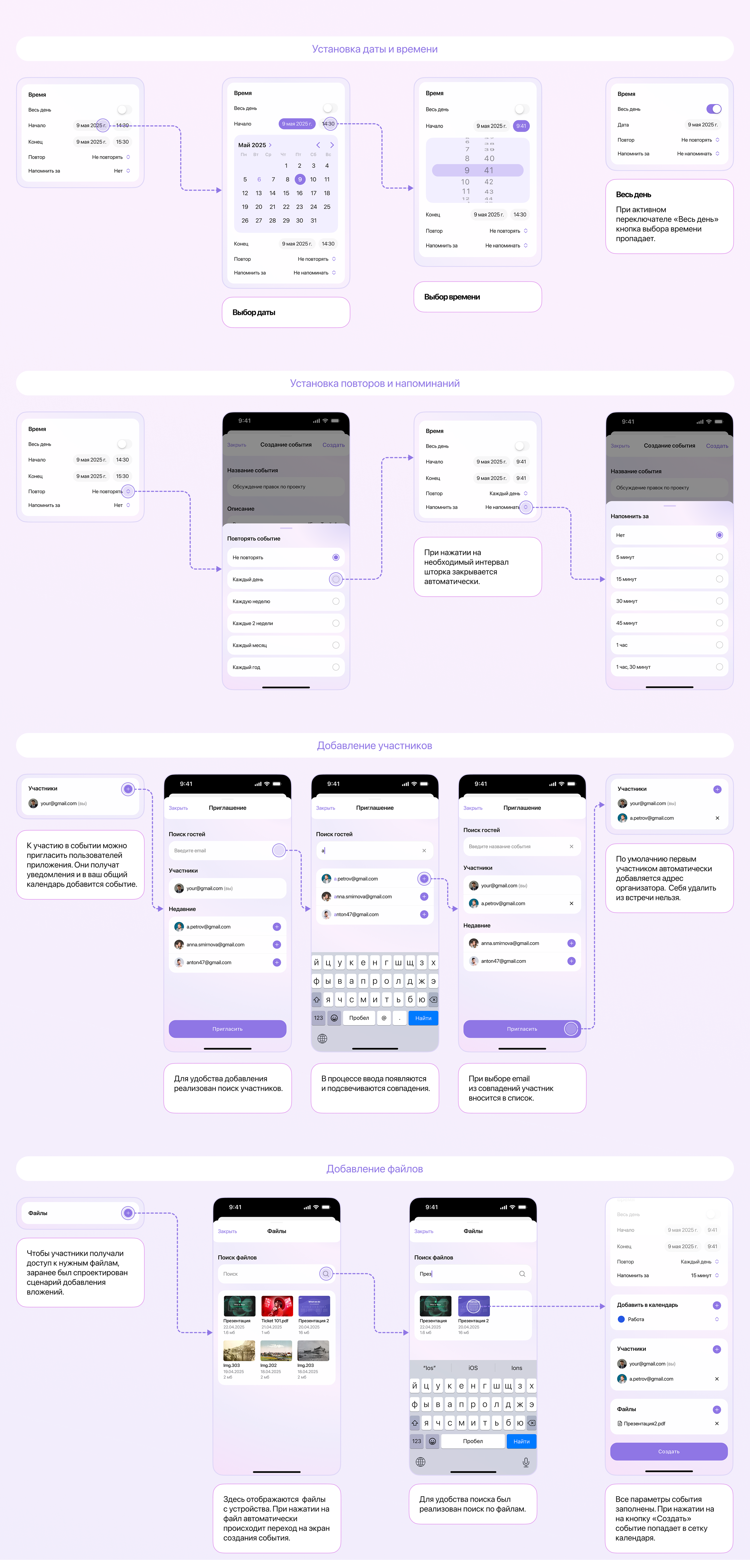 Tidy time | Time-management Mobile app | Product design — Изображение №5 — Интерфейсы на Dprofile