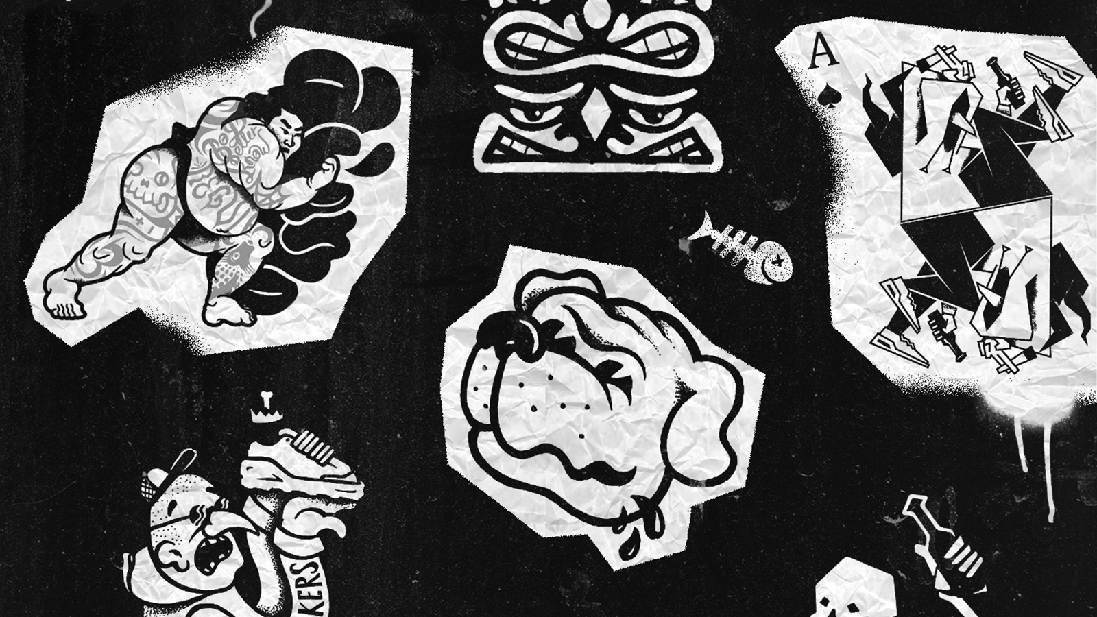 ЧБ иллюстрации — Изображение №4 — Иллюстрация на Dprofile