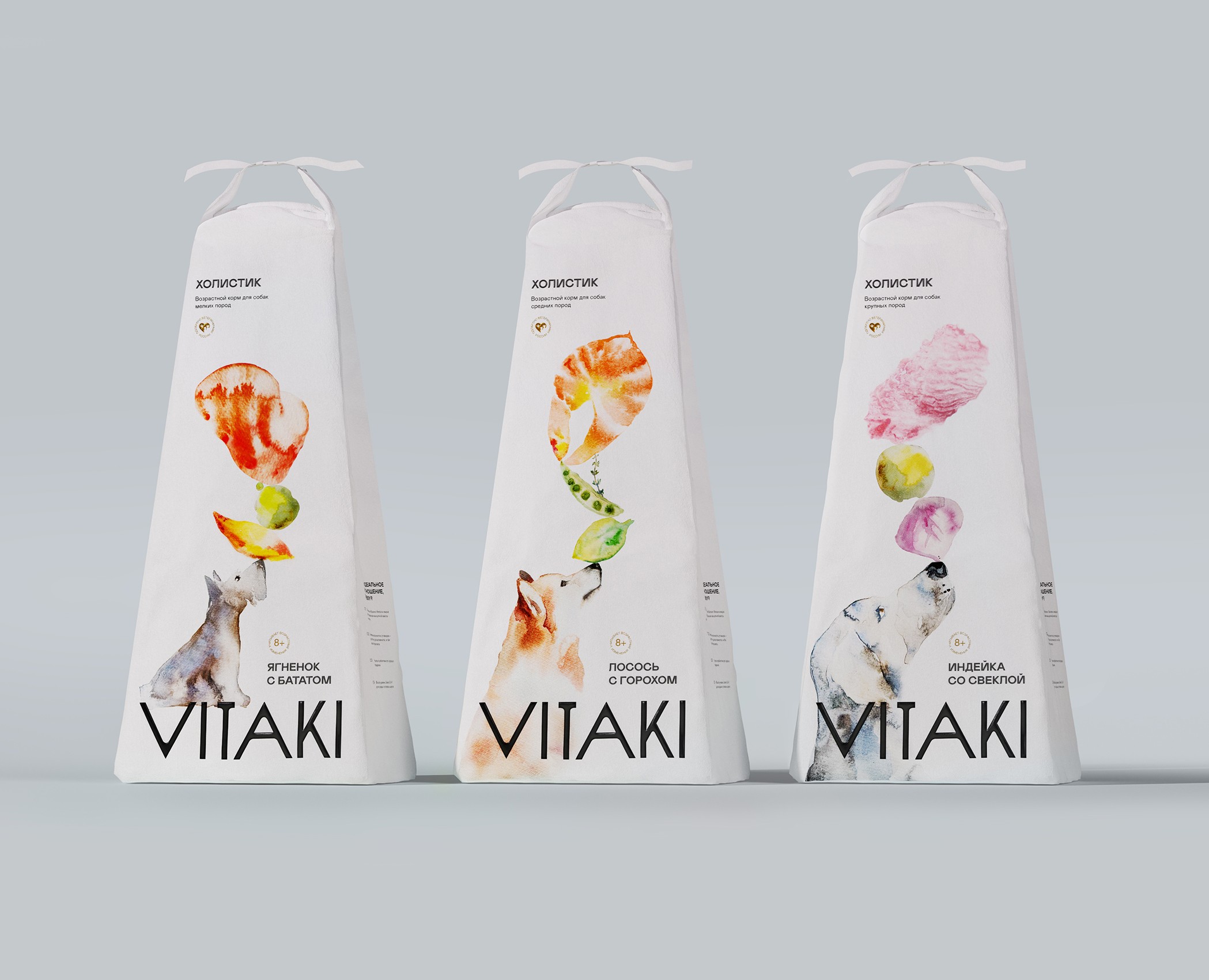 VITAKI – Айдентика упаковки корма для животных — Брендинг на Dprofile