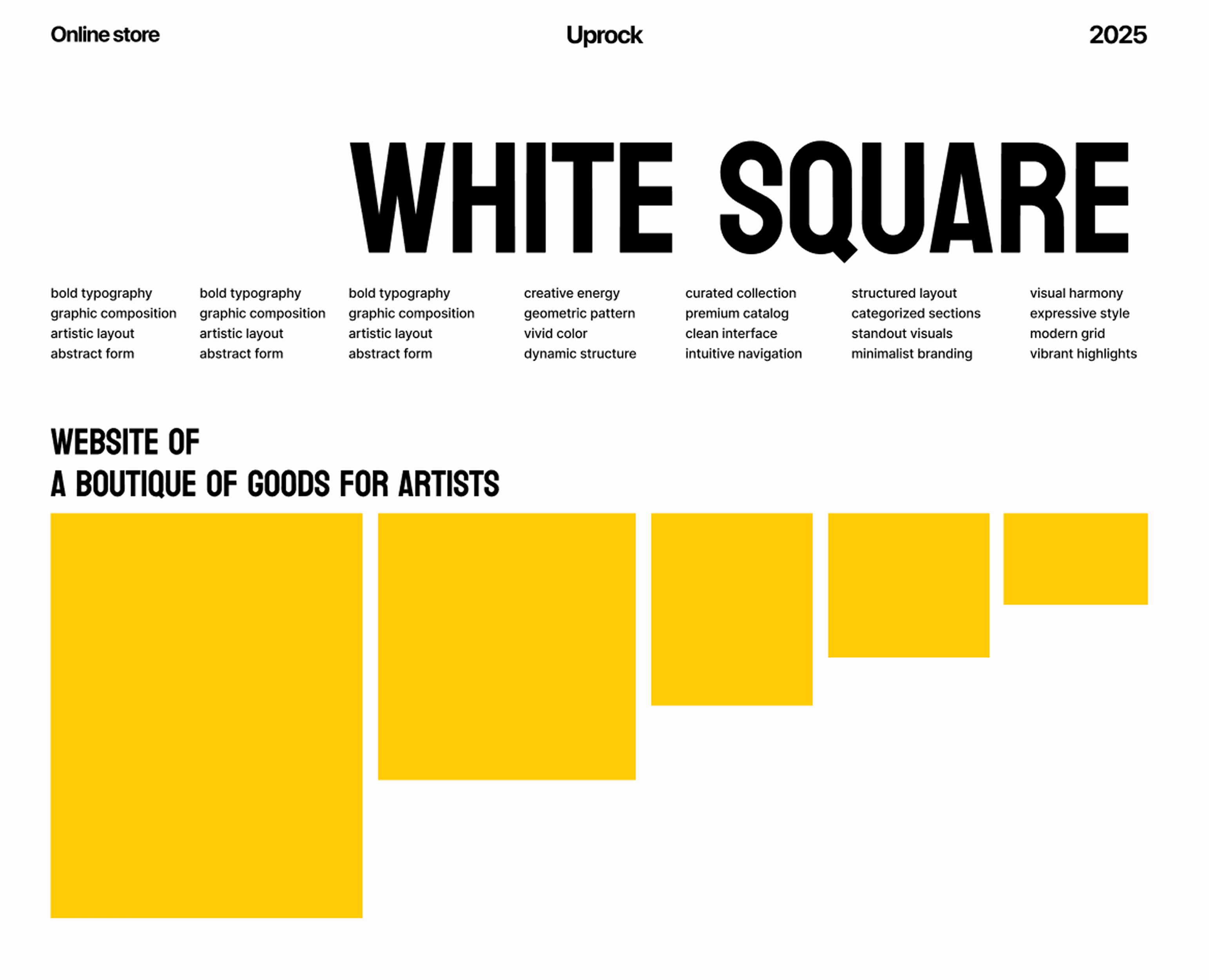 WHITE SQUARE/Online store — Интерфейсы на Dprofile