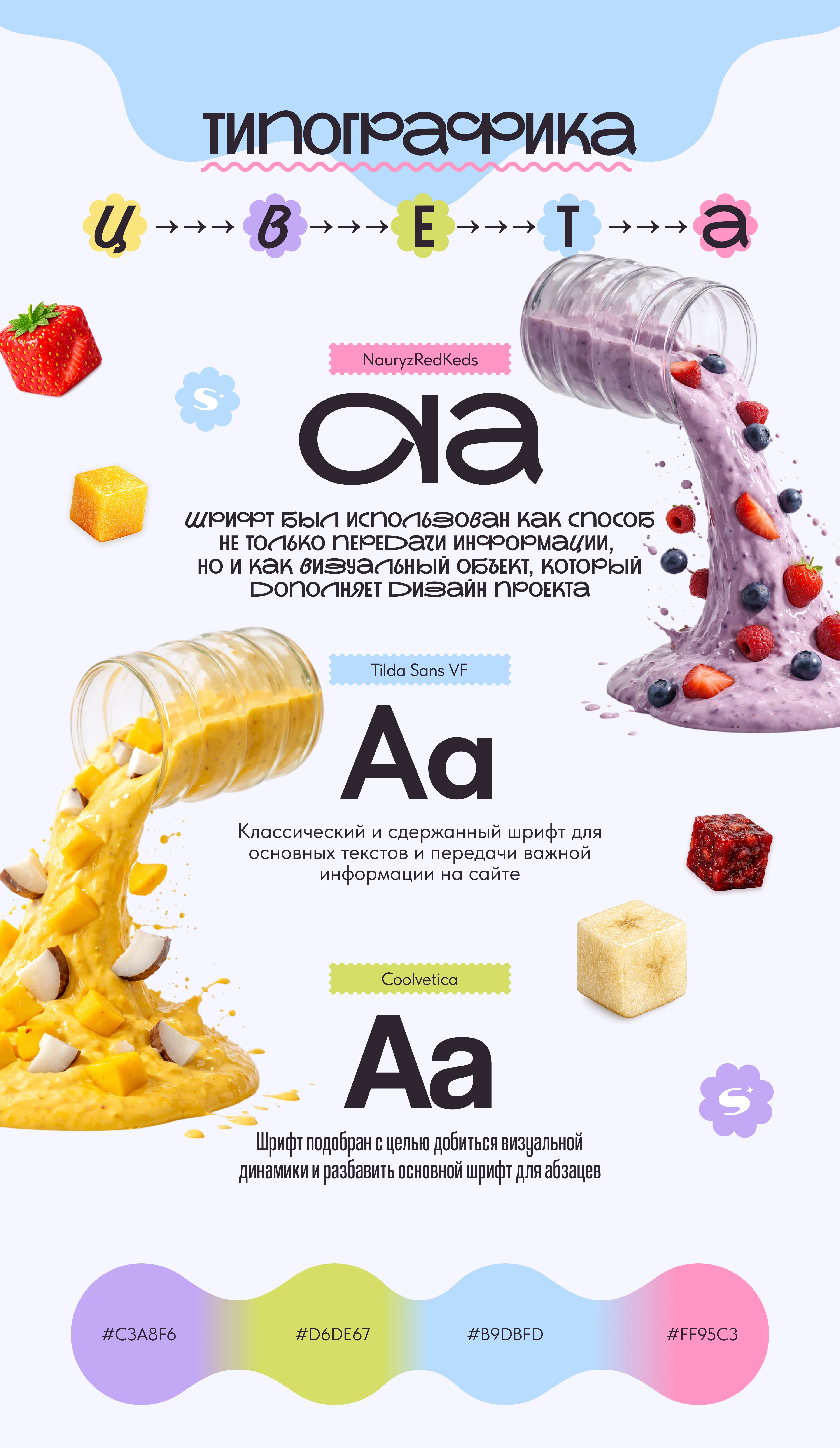 SMOOTHIE LAB | LANDING | UX/UI DESIGN — Изображение №3 — Интерфейсы, Анимация на Dprofile