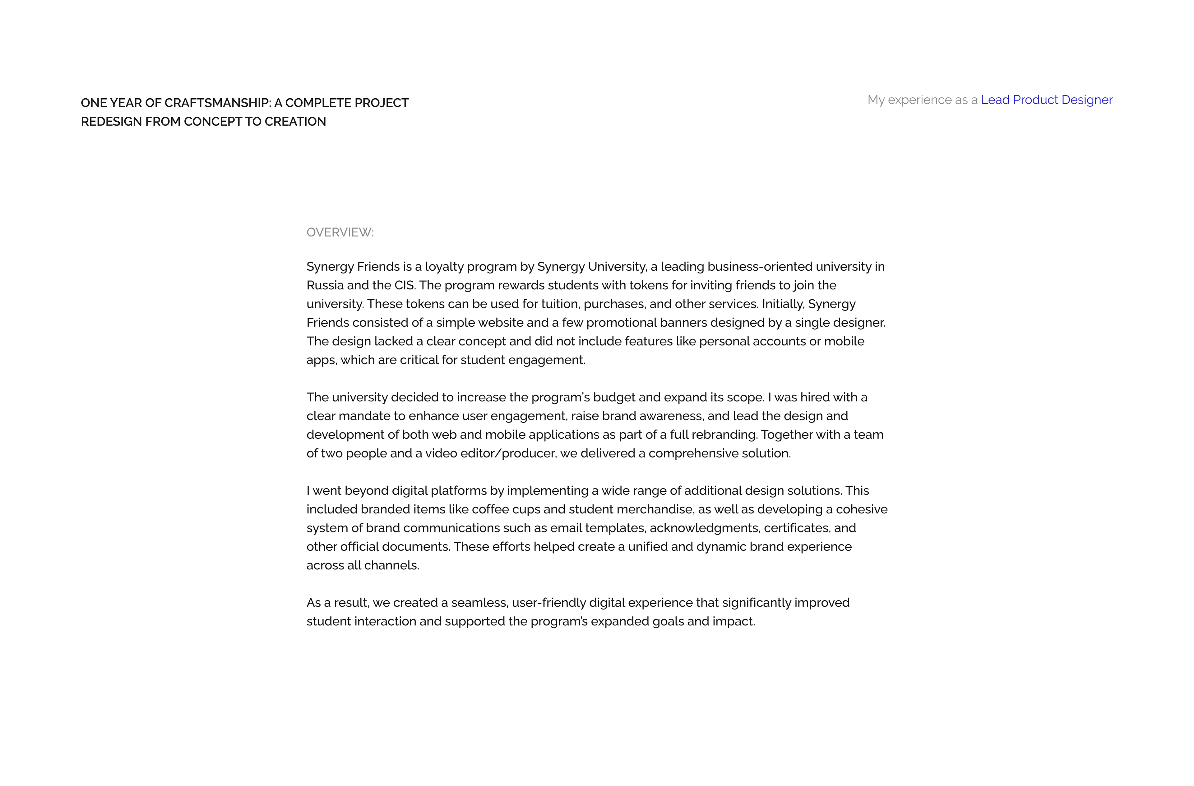 SYNERGY FRIENDS | Redesign project — Изображение №2 — Интерфейсы, Брендинг на Dprofile