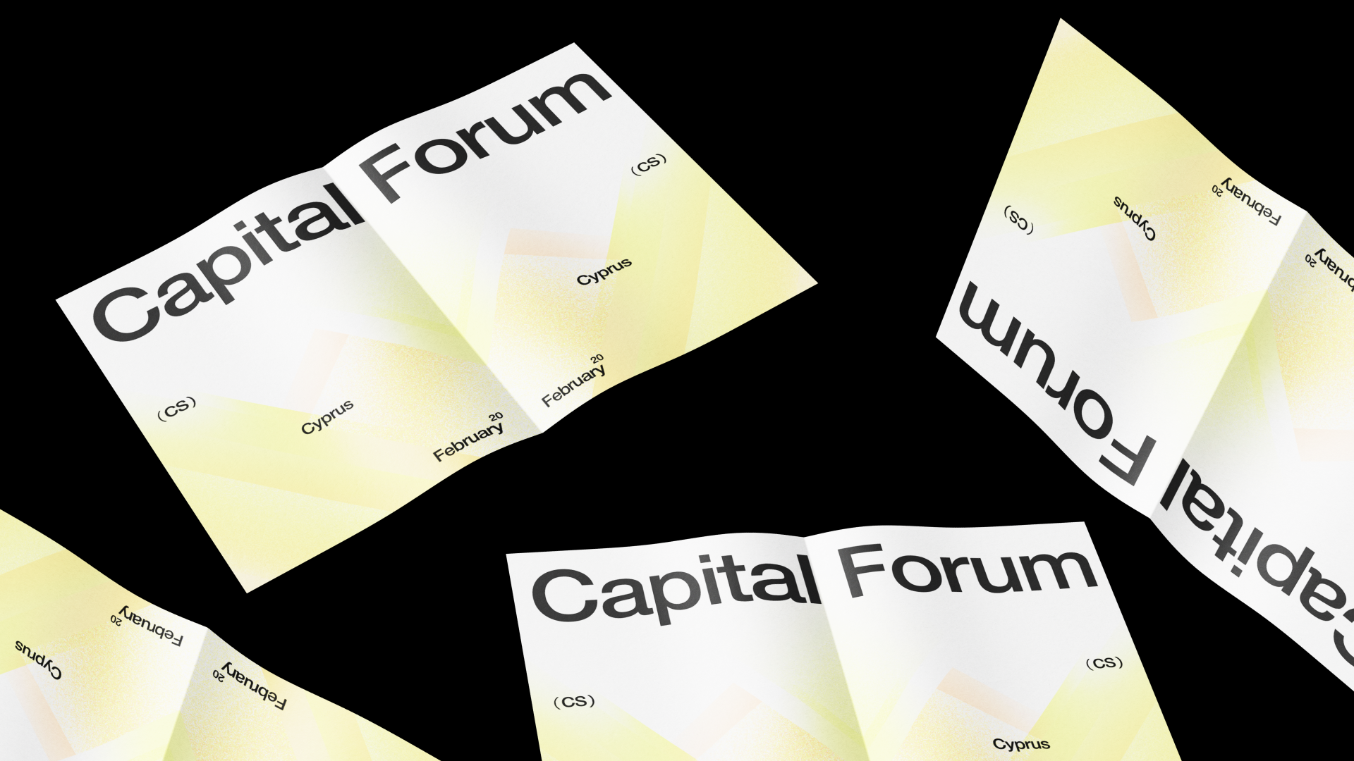 Capital Forum — Изображение №12 — Брендинг, Графика на Dprofile