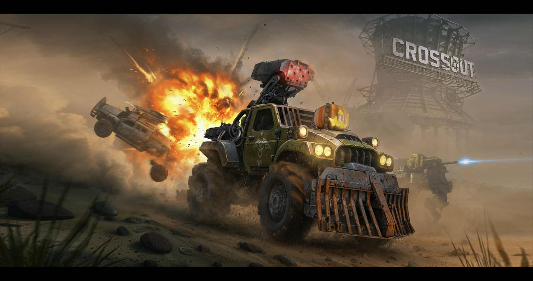 Crossout: пепел пустошей (фан-арт) — Изображение №1 — Иллюстрация на Dprofile