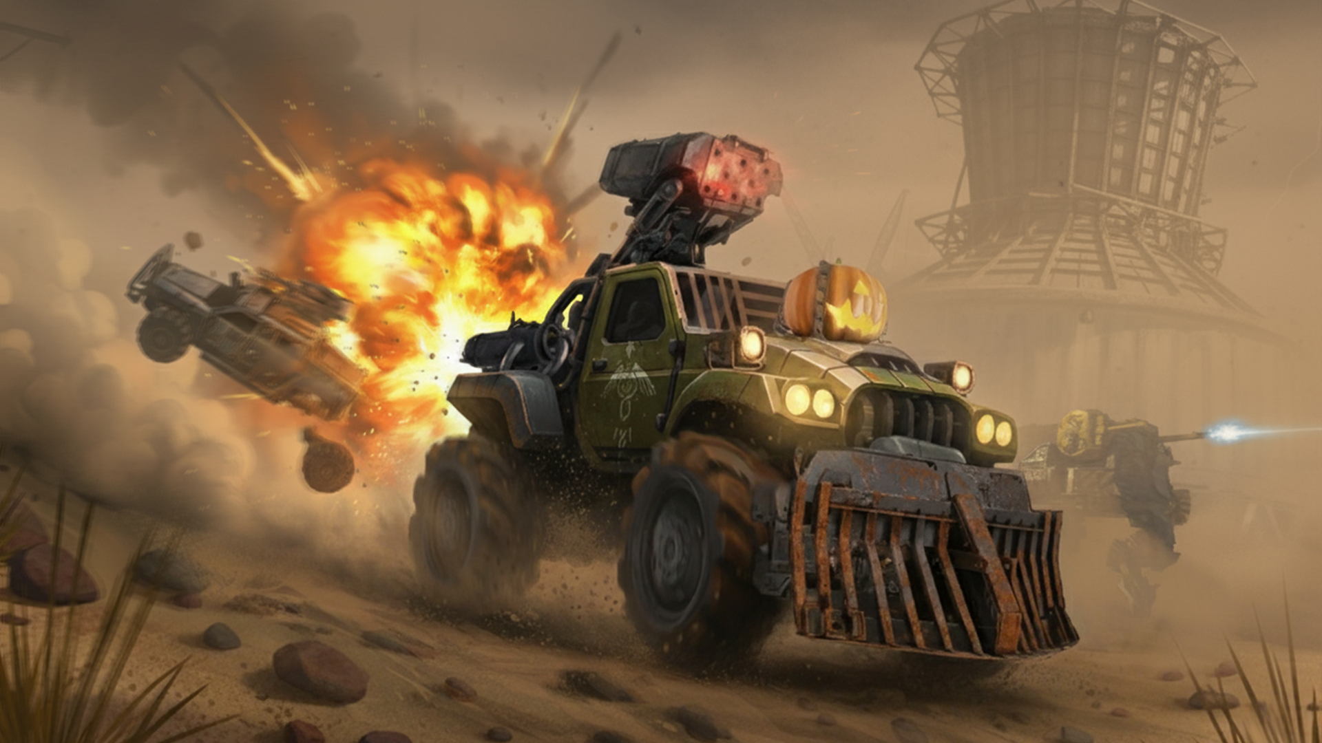 Crossout: пепел пустошей (фан-арт) — Изображение №8 — Иллюстрация на Dprofile
