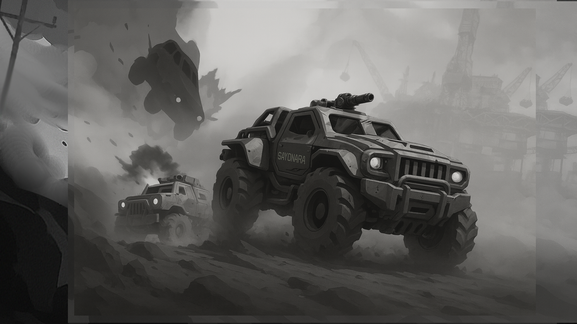 Crossout: пепел пустошей (фан-арт) — Изображение №3 — Иллюстрация на Dprofile