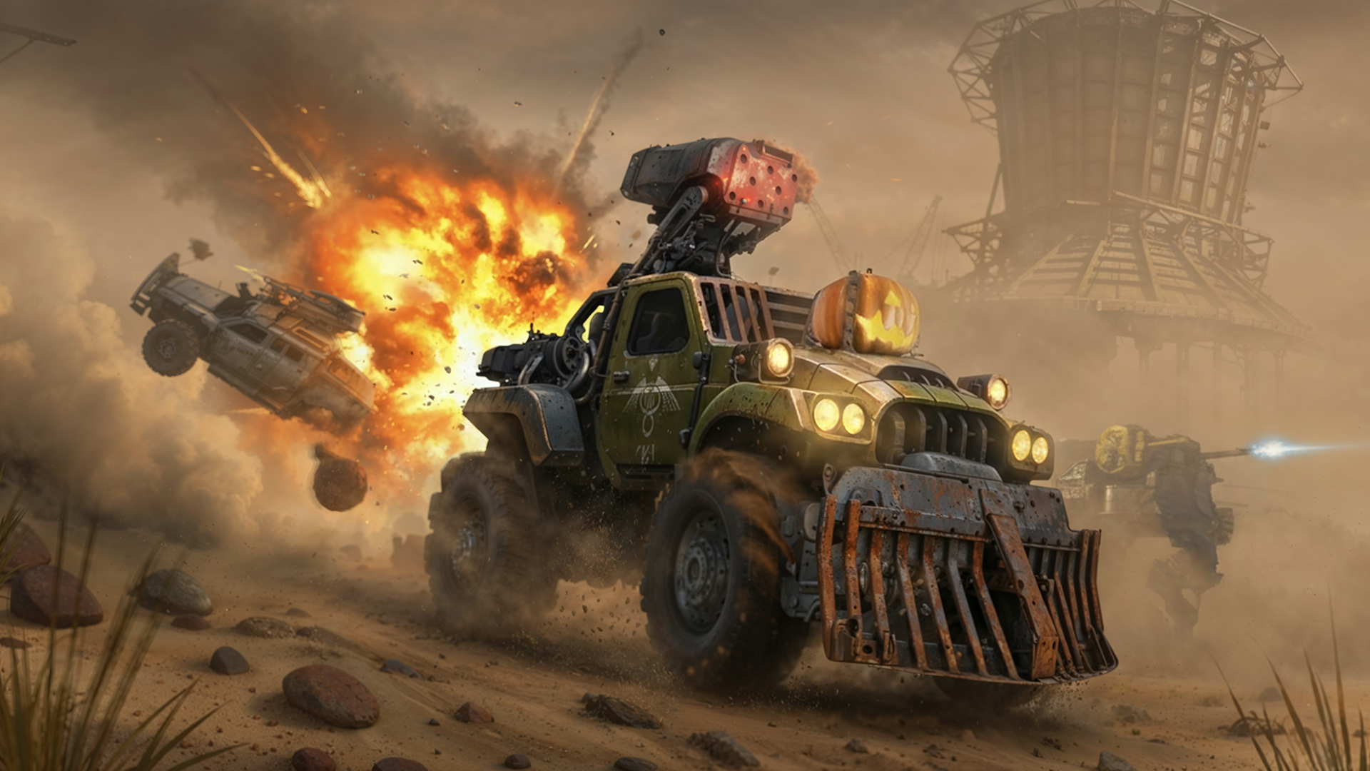 Crossout: пепел пустошей (фан-арт) — Изображение №9 — Иллюстрация на Dprofile