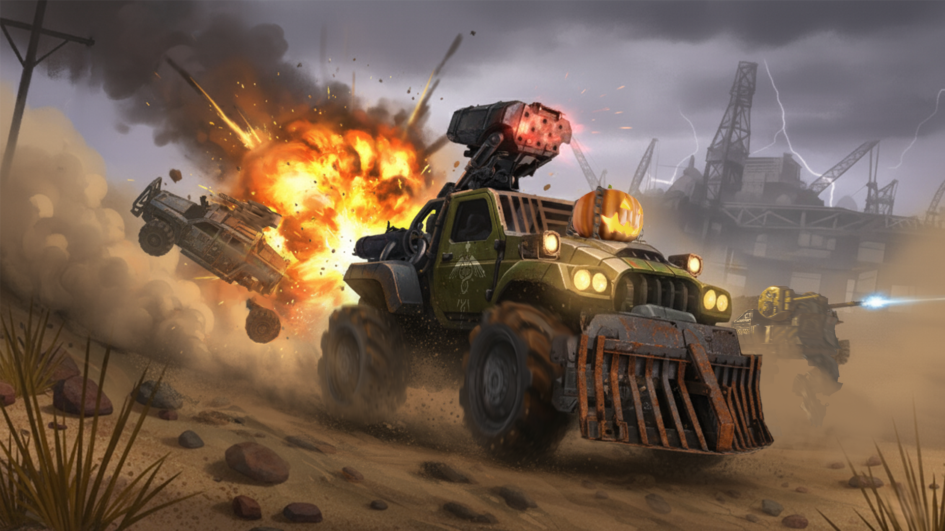 Crossout: пепел пустошей (фан-арт) — Изображение №6 — Иллюстрация на Dprofile
