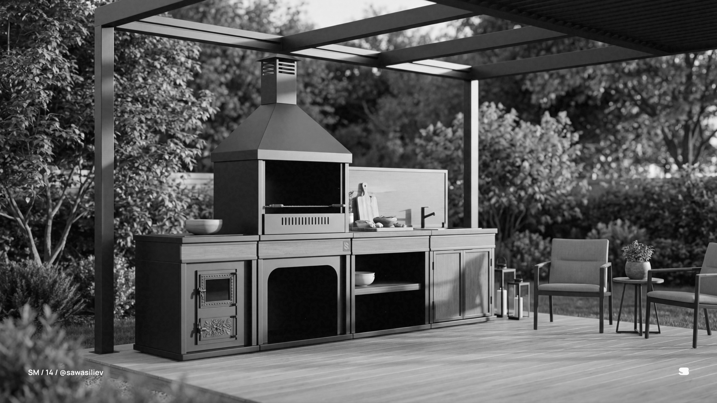 STEELMOD - Модульные печи-BBQ — Изображение №14 — Брендинг на Dprofile