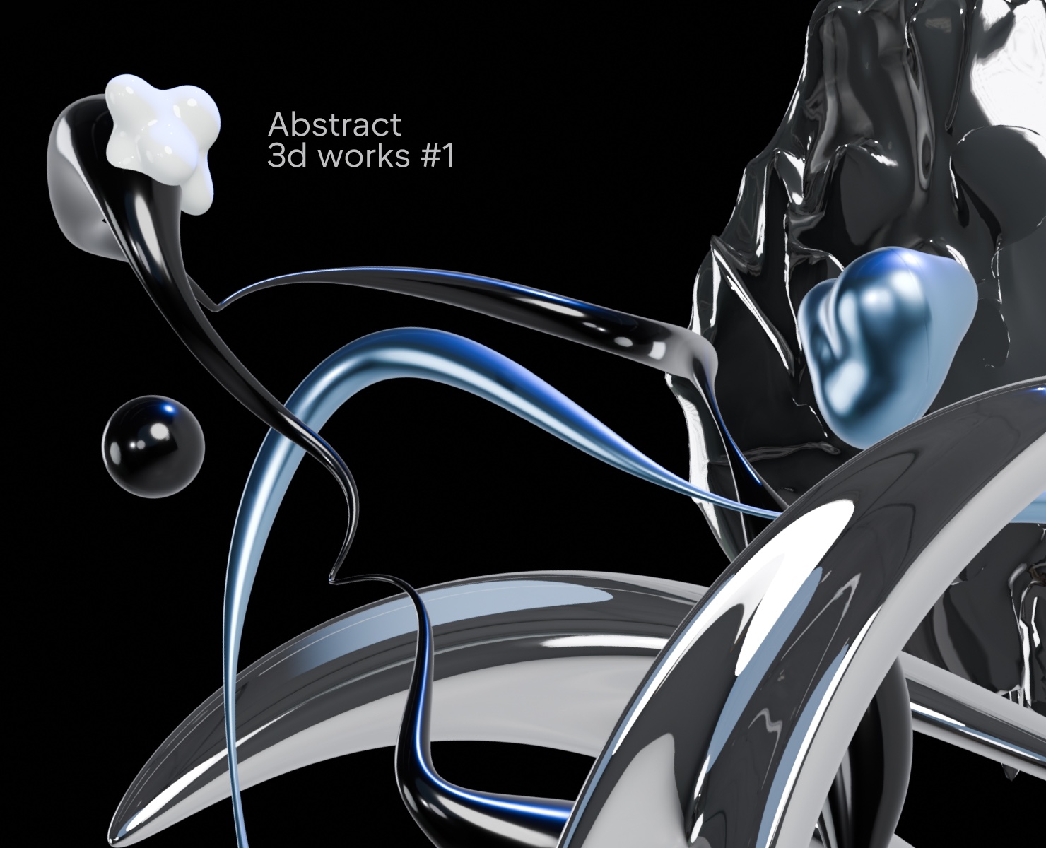 3D абстракции #1 — Иллюстрация, Анимация на Dprofile
