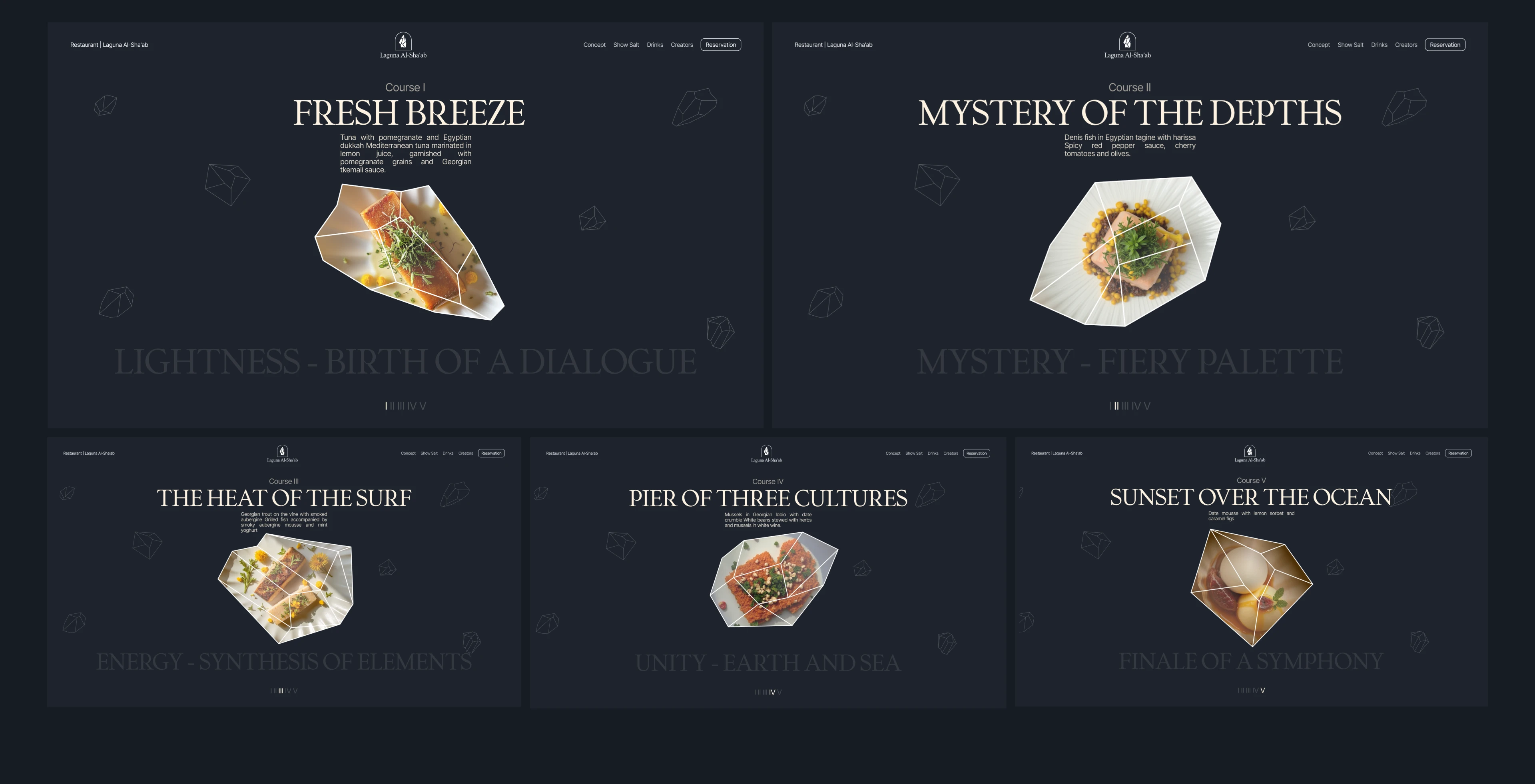 Restaurant website | UI/UX Design & Motion Design — Изображение №8 — Интерфейсы, Анимация на Dprofile