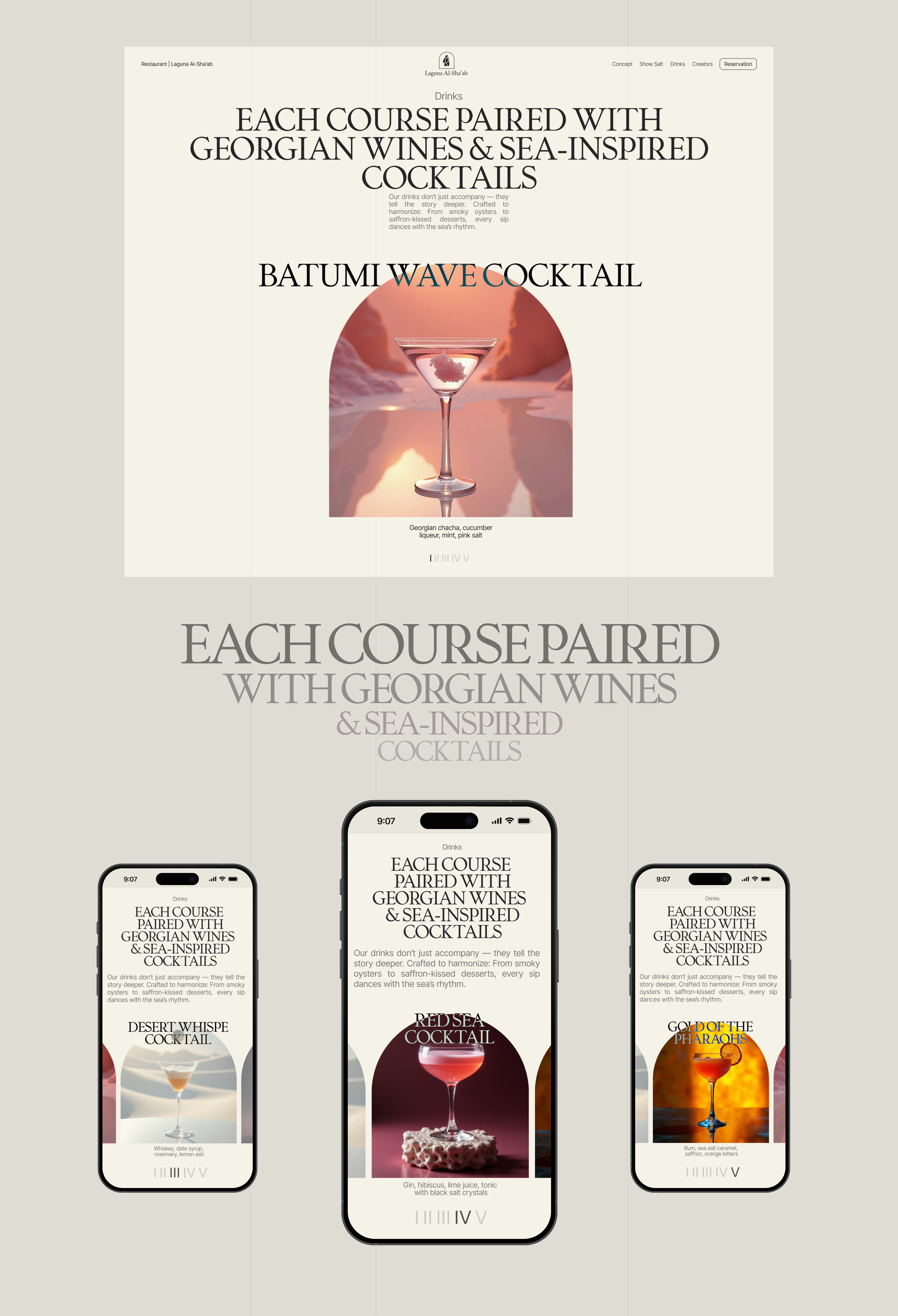 Restaurant website | UI/UX Design & Motion Design — Изображение №9 — Интерфейсы, Анимация на Dprofile