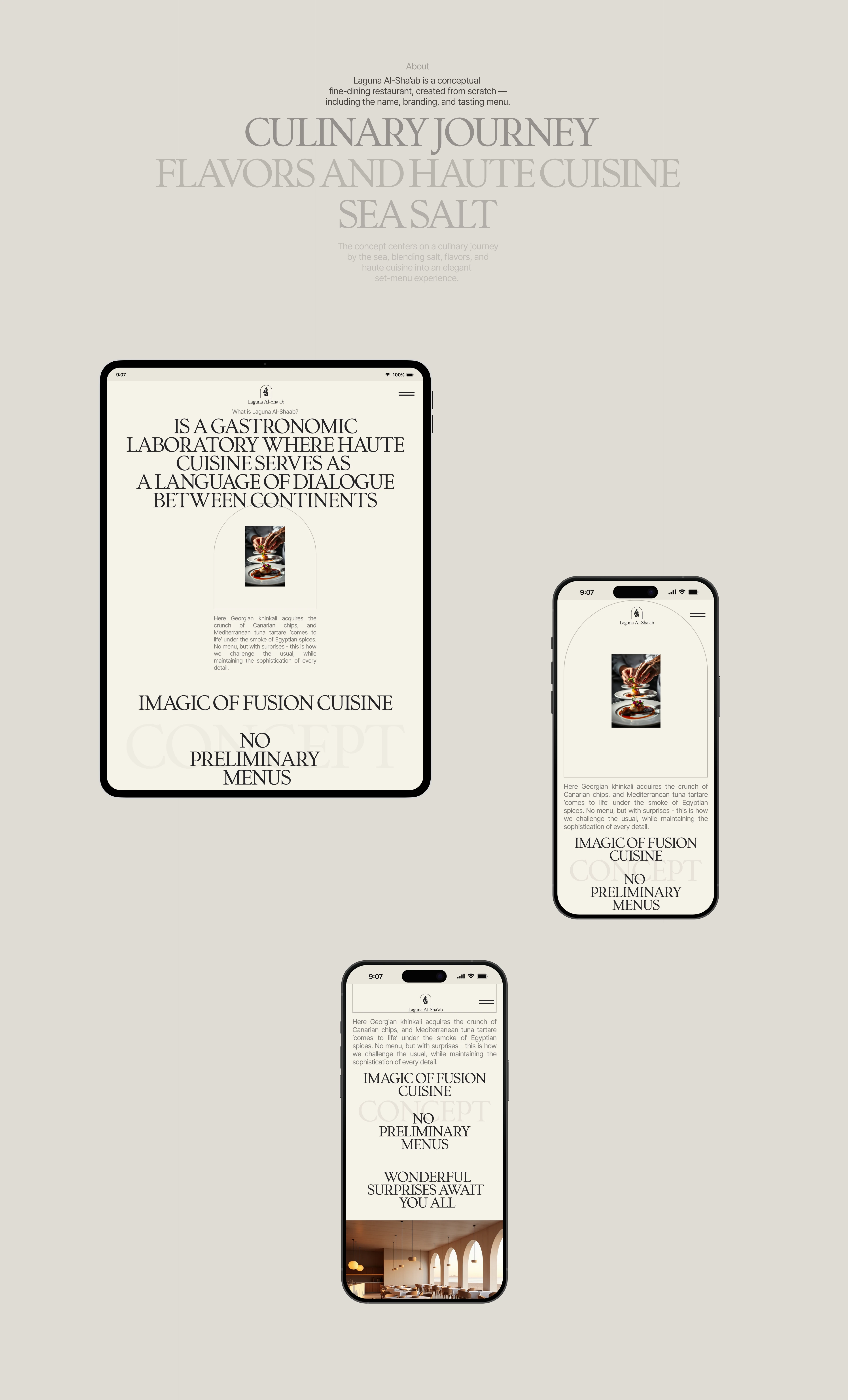 Restaurant website | UI/UX Design & Motion Design — Изображение №1 — Интерфейсы, Анимация на Dprofile