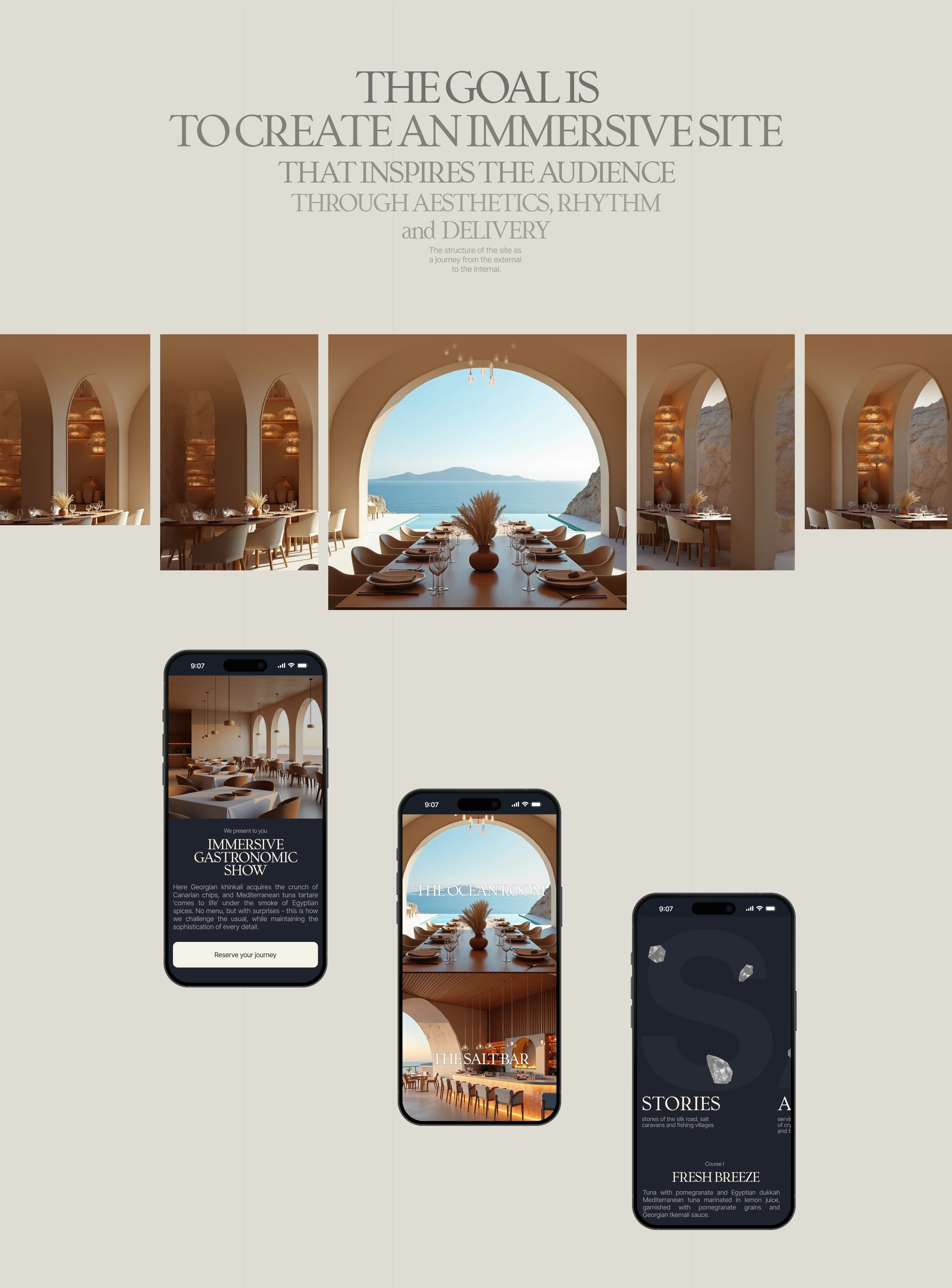 Restaurant website | UI/UX Design & Motion Design — Изображение №2 — Интерфейсы, Анимация на Dprofile
