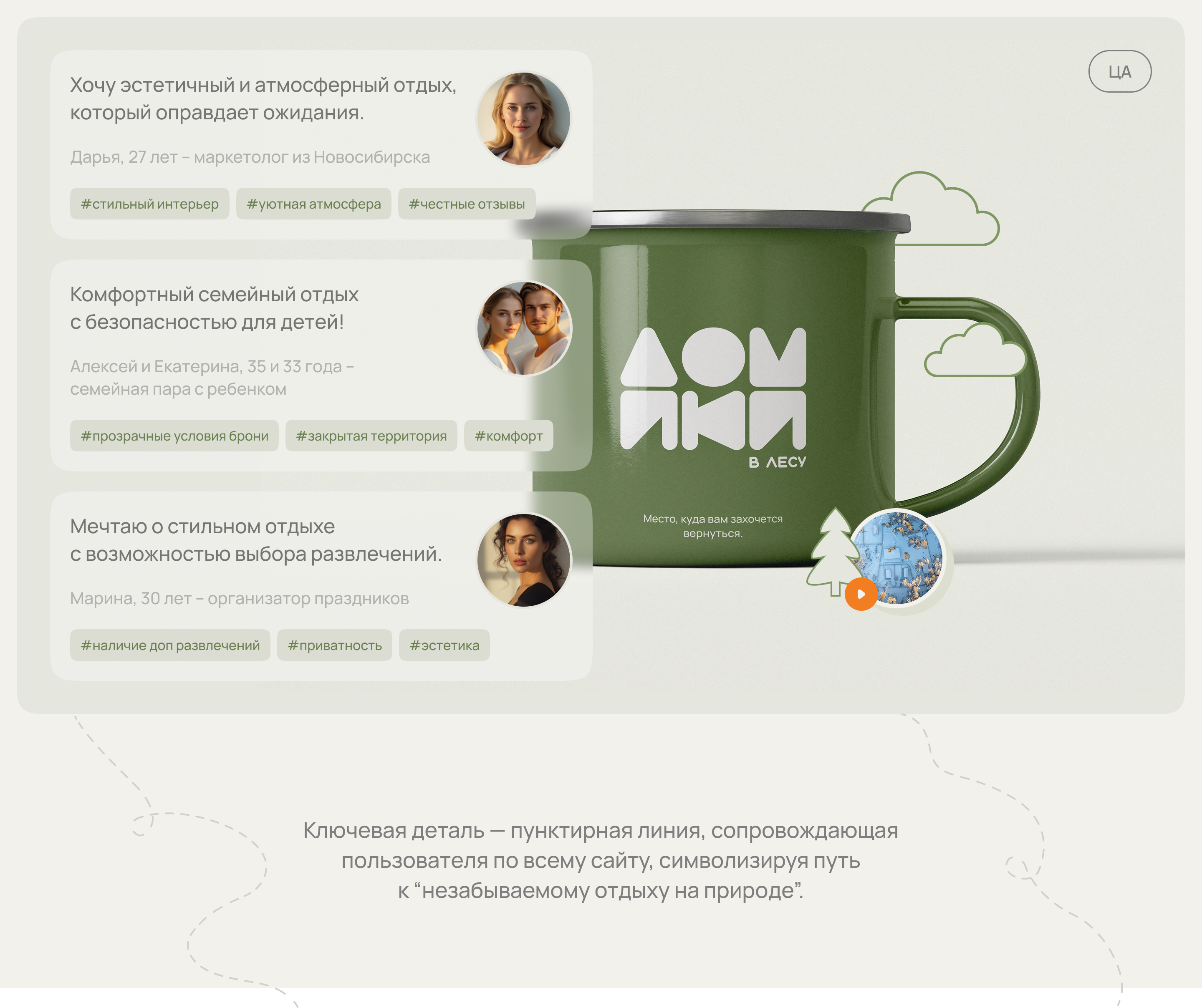 Домики в лесу — Изображение №4 — Интерфейсы, Анимация на Dprofile