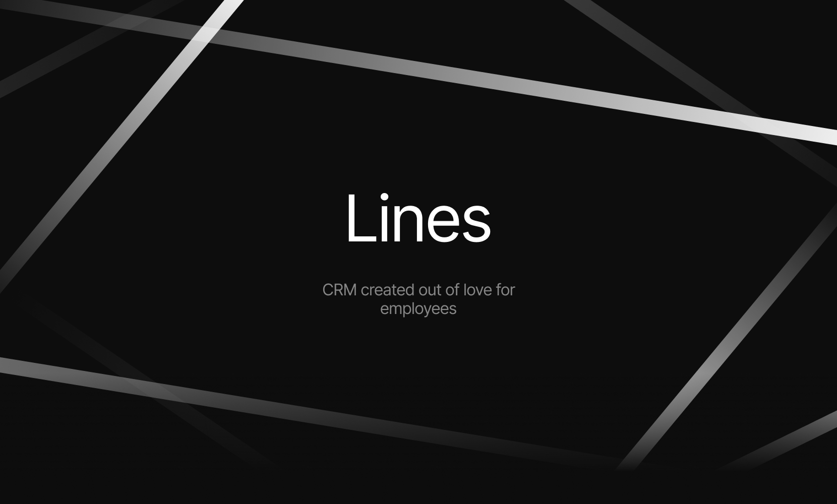 Lines |CRM-system — Изображение №1 — Интерфейсы, Графика на Dprofile